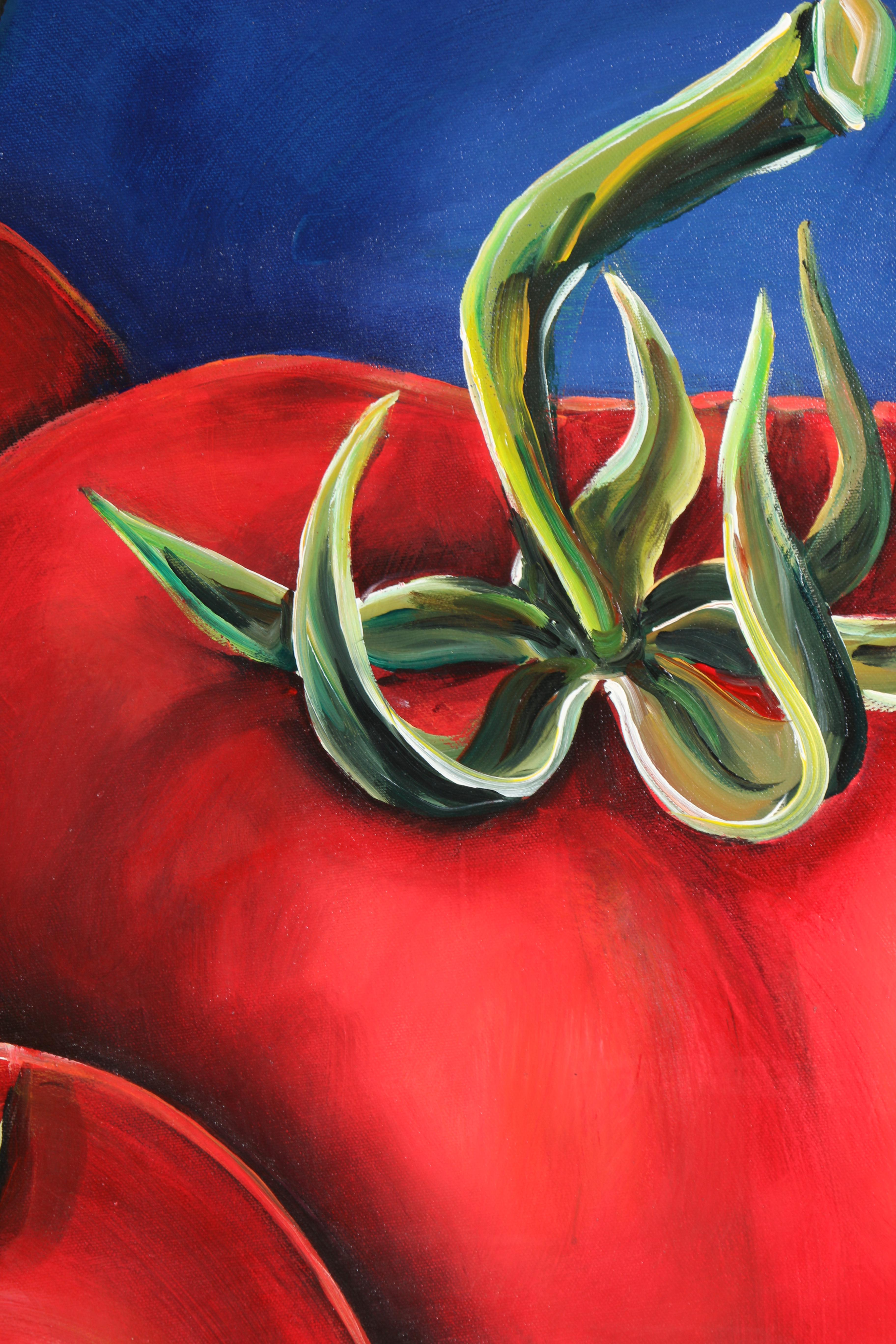 Renee Oil Painting of Tomatoes