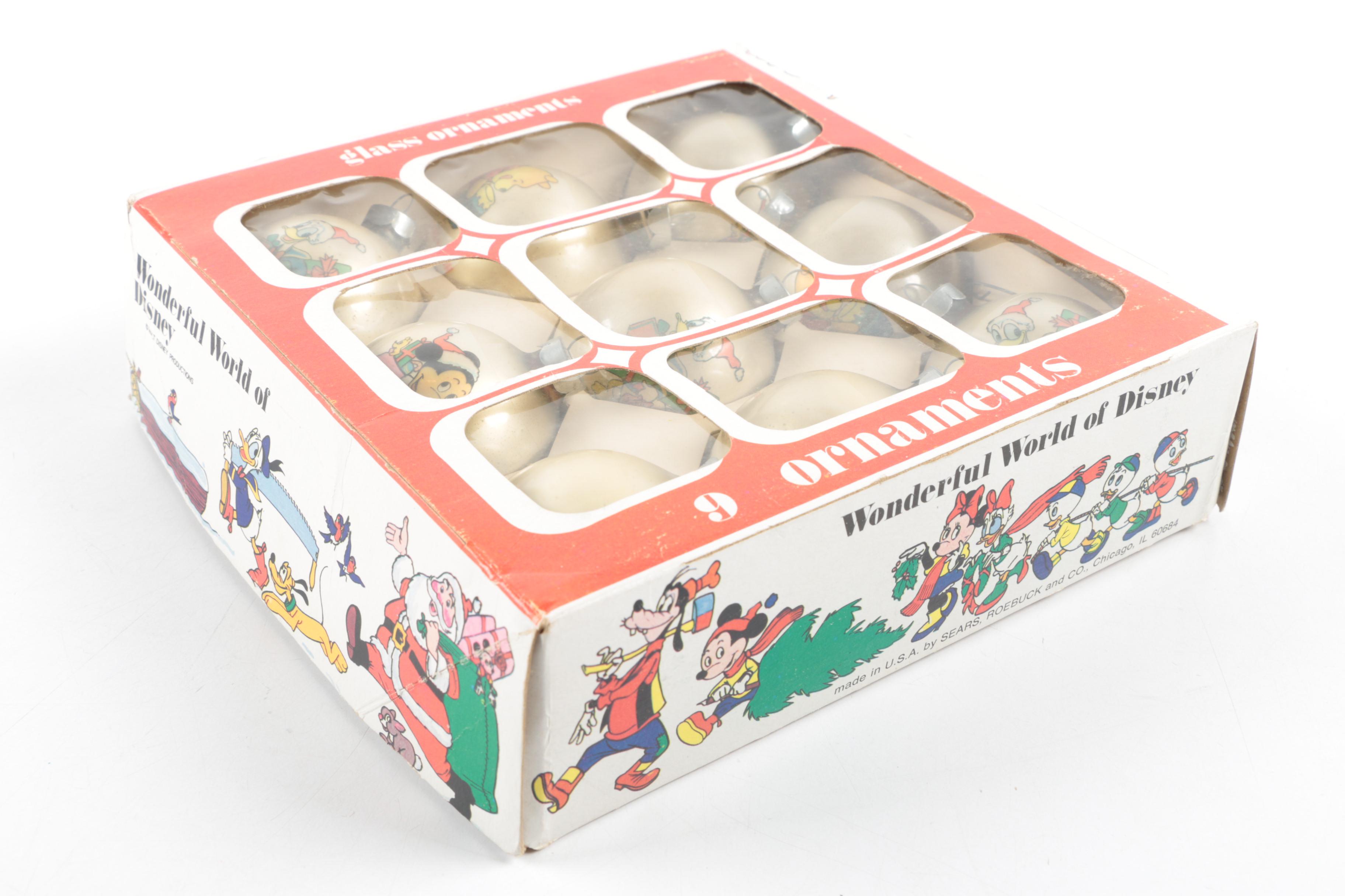 Christmas Tree Ornaments featuring Disney