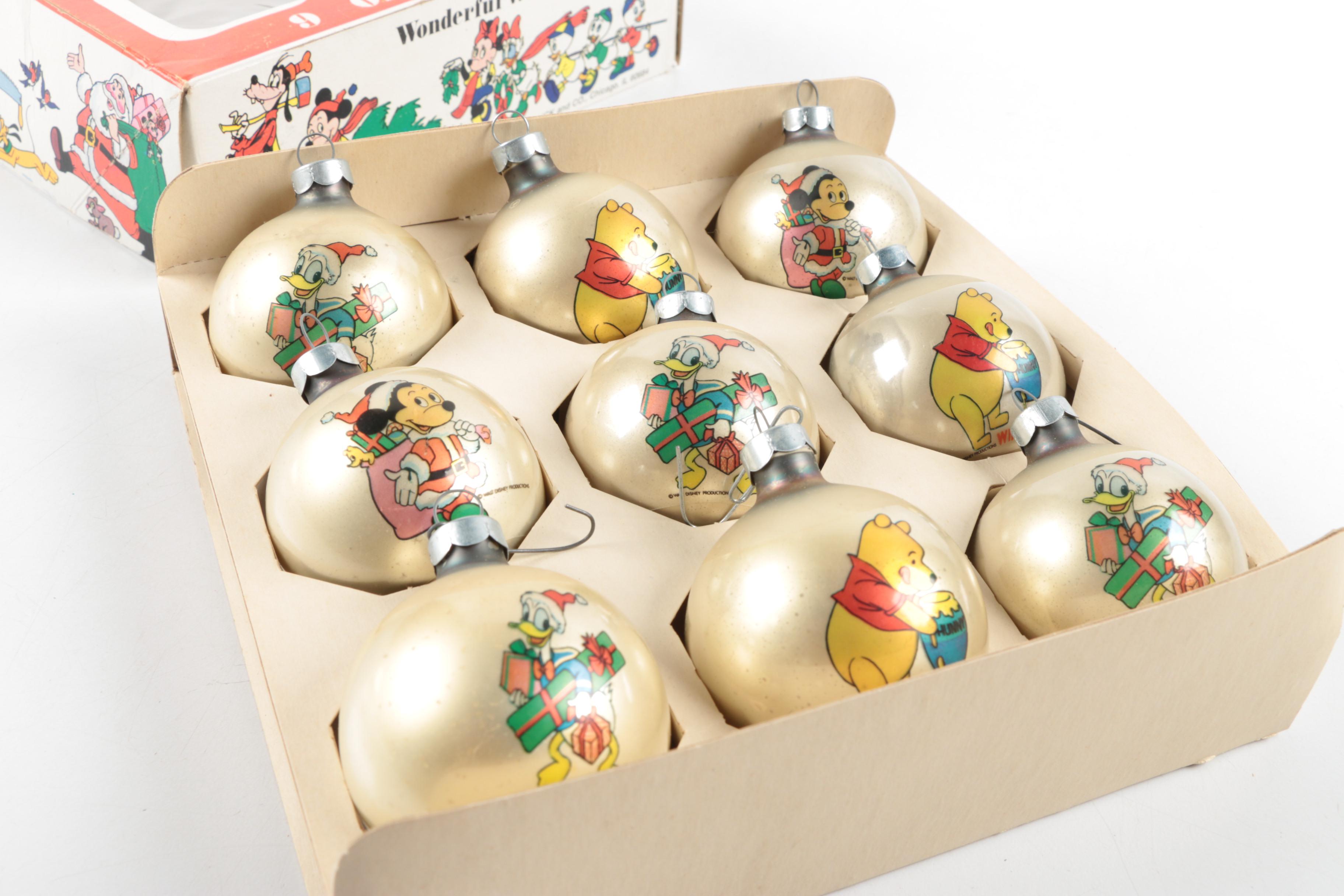 Christmas Tree Ornaments featuring Disney