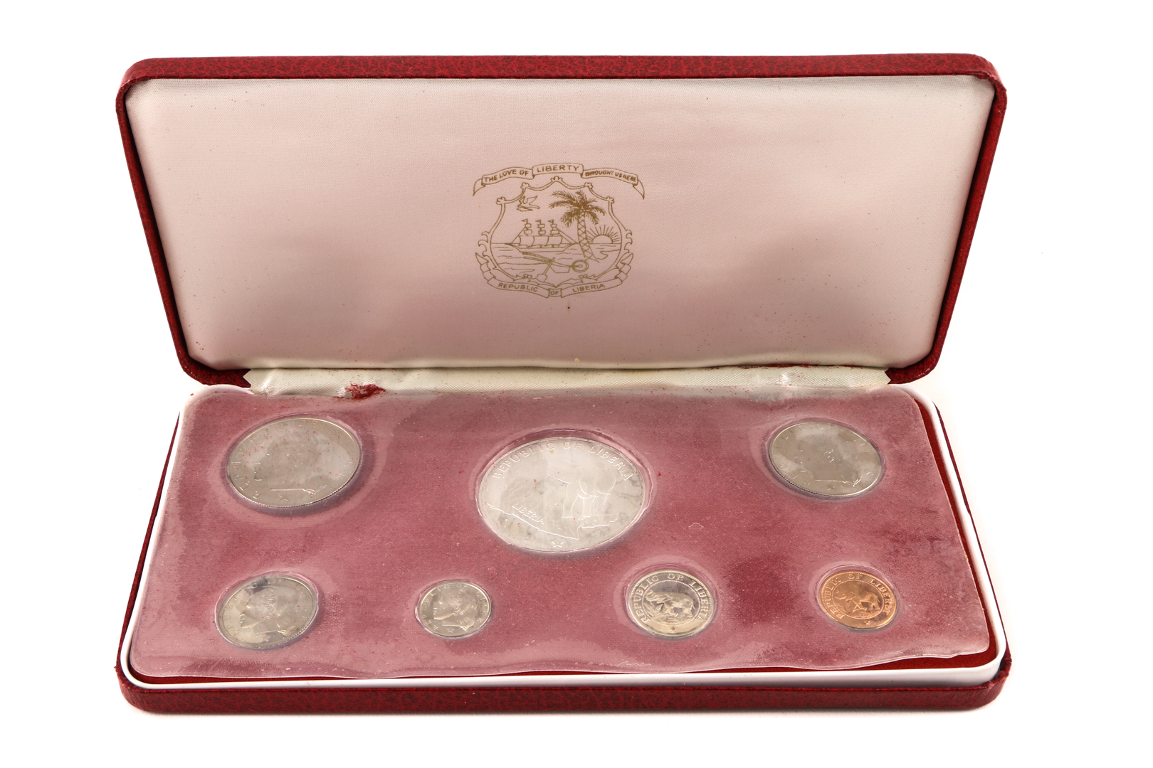 Vintage Liberia and Bahama Proof Sets