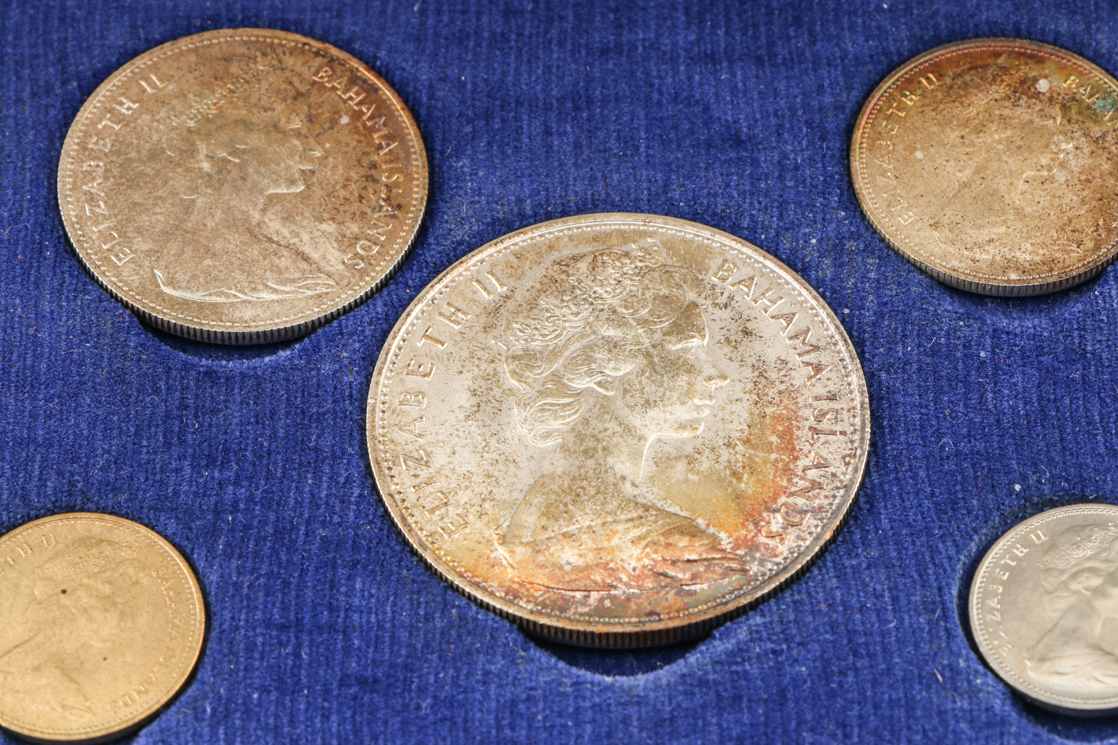 Vintage Liberia and Bahama Proof Sets