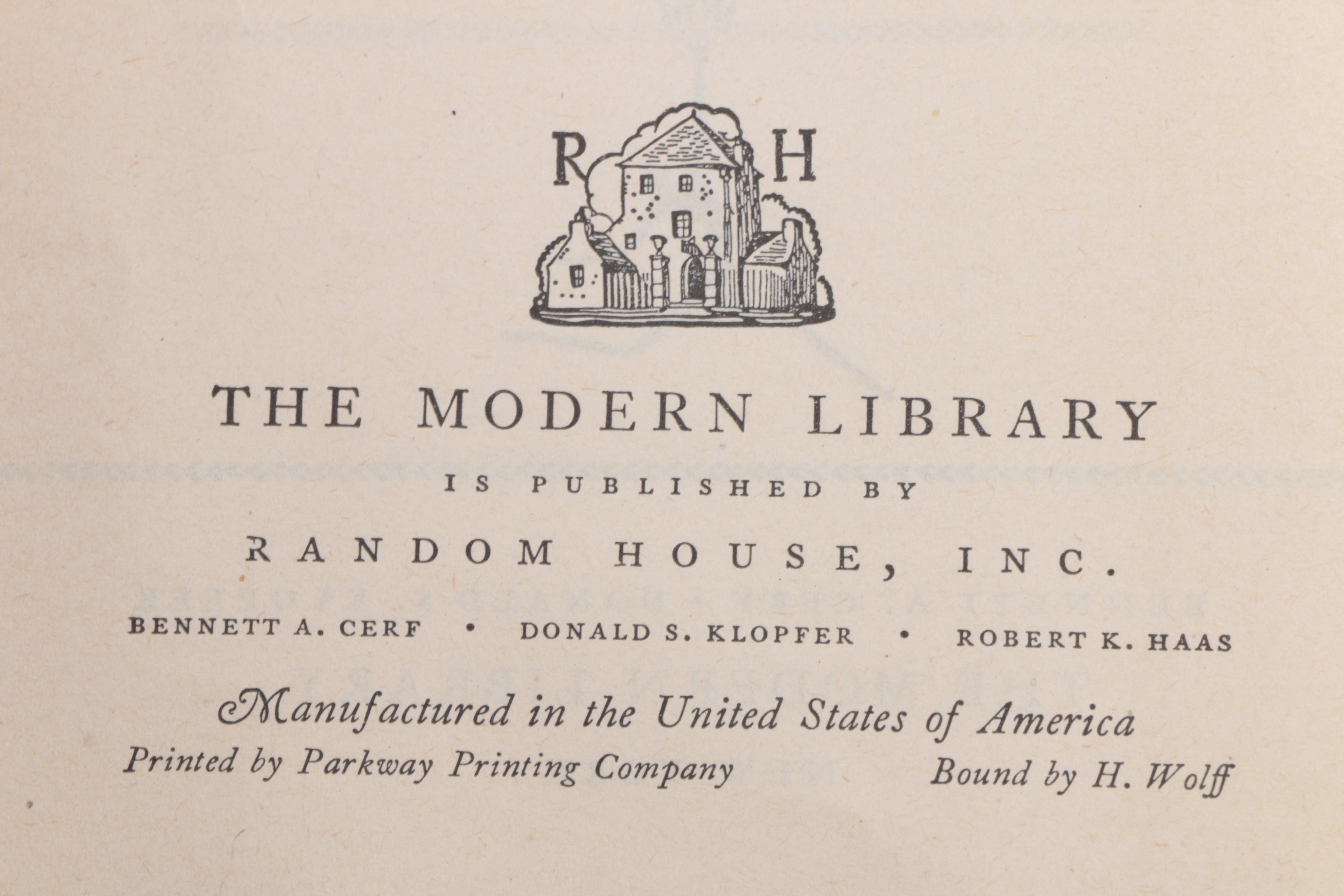 1944 "The Poems of Longfellow" and 1934 "The Poems and Plays of Robert Browning"
