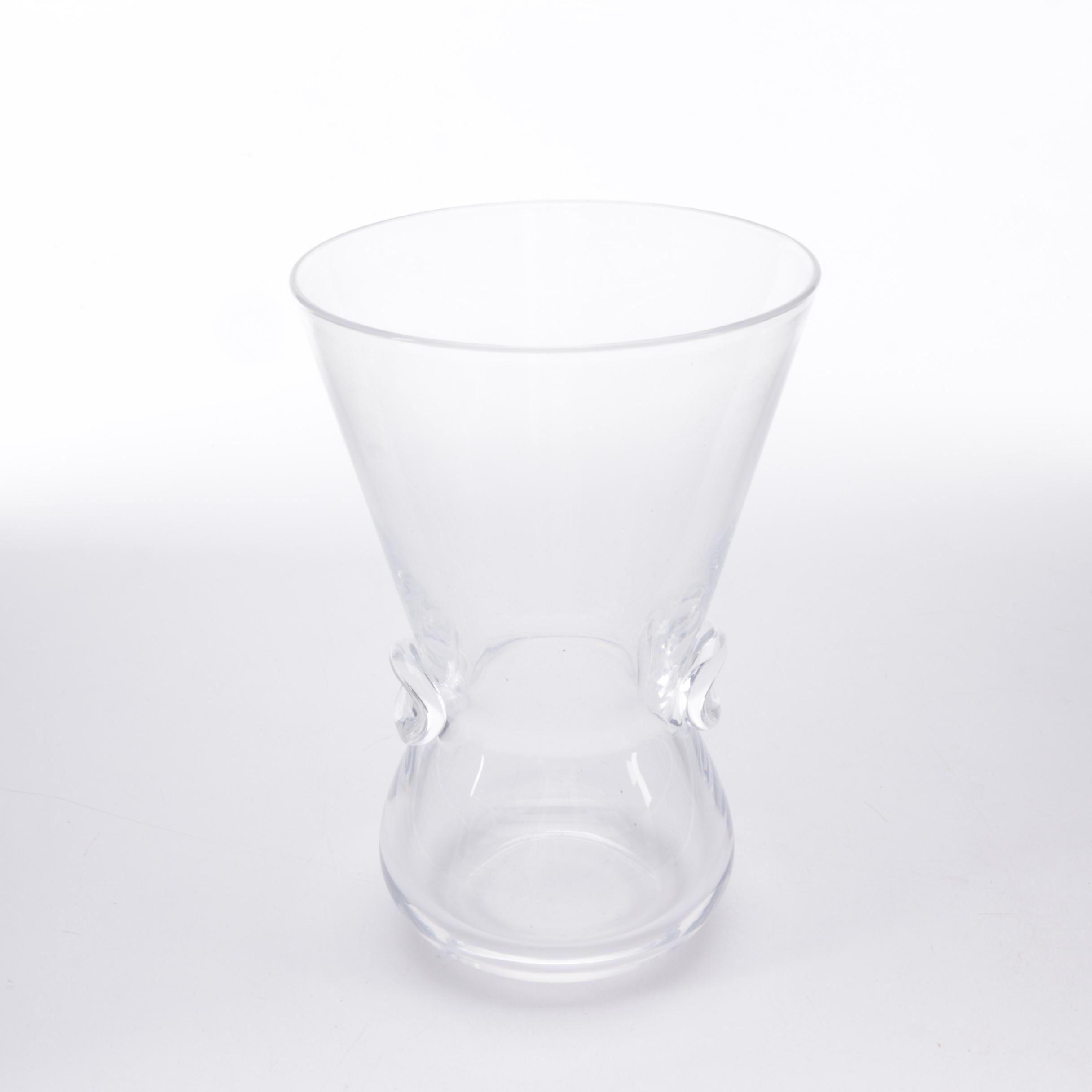 Steuben Signet Vase David Hills Designer Circa 1950