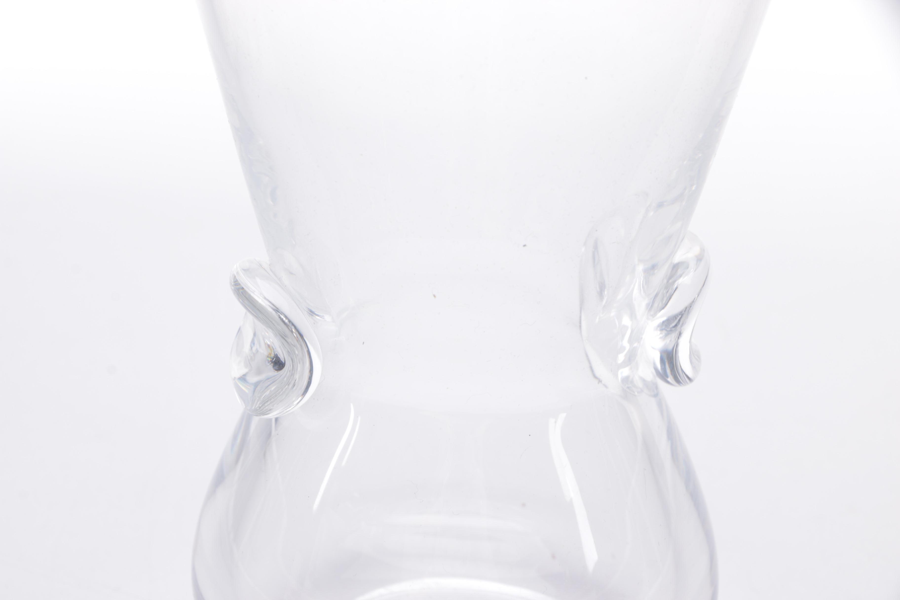 Steuben Signet Vase David Hills Designer Circa 1950