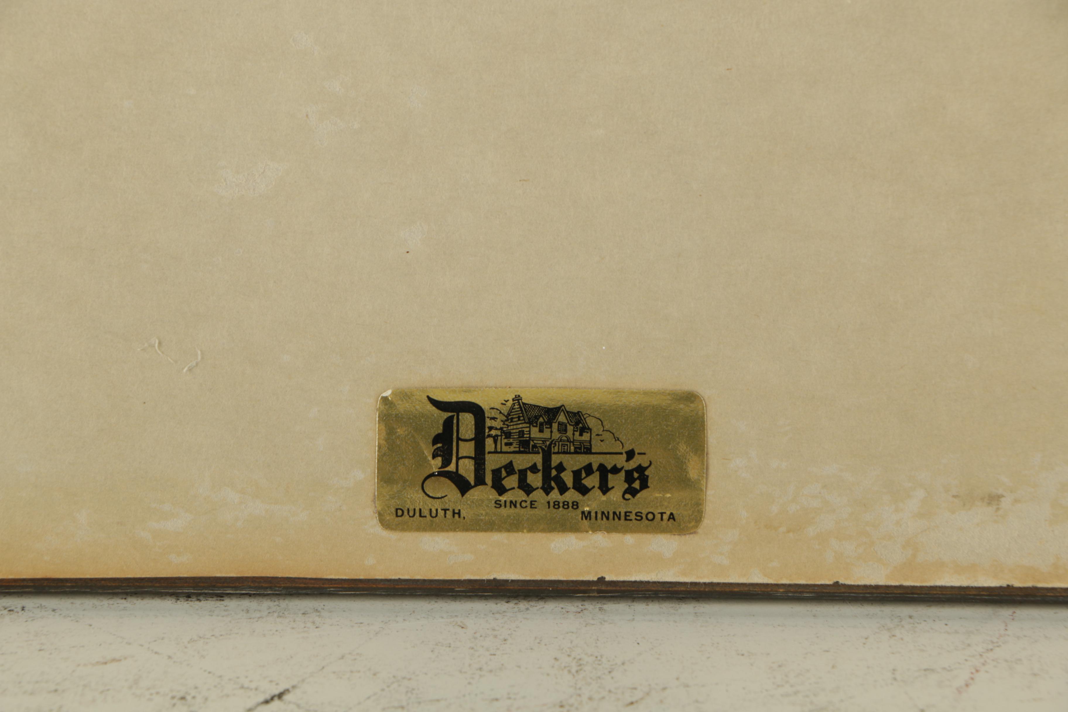 Gary Lundstrom Limited Edition Lithograph "Duluth Central High School"