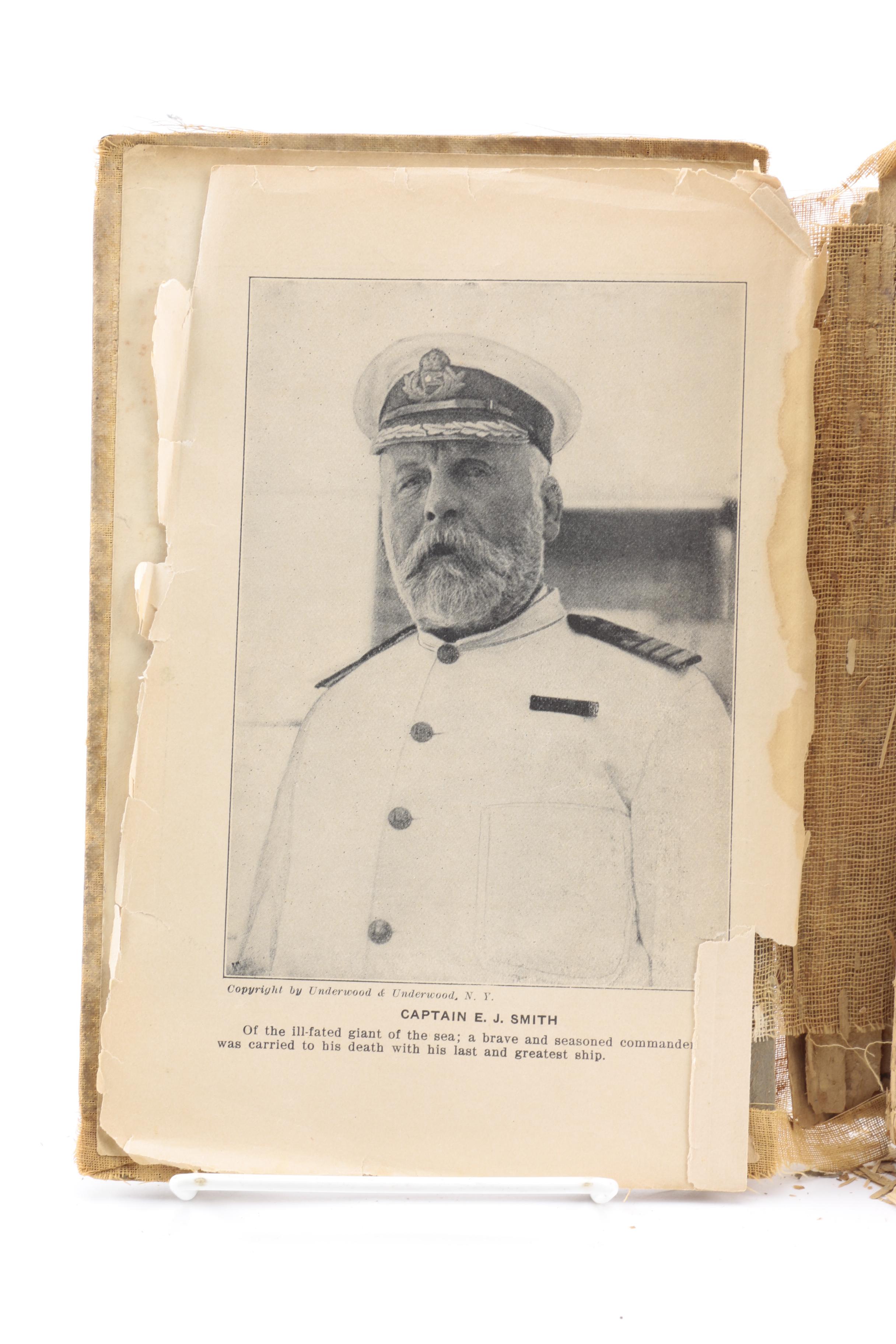 1912 "Sinking of the Titanic and Great Sea Disasters"