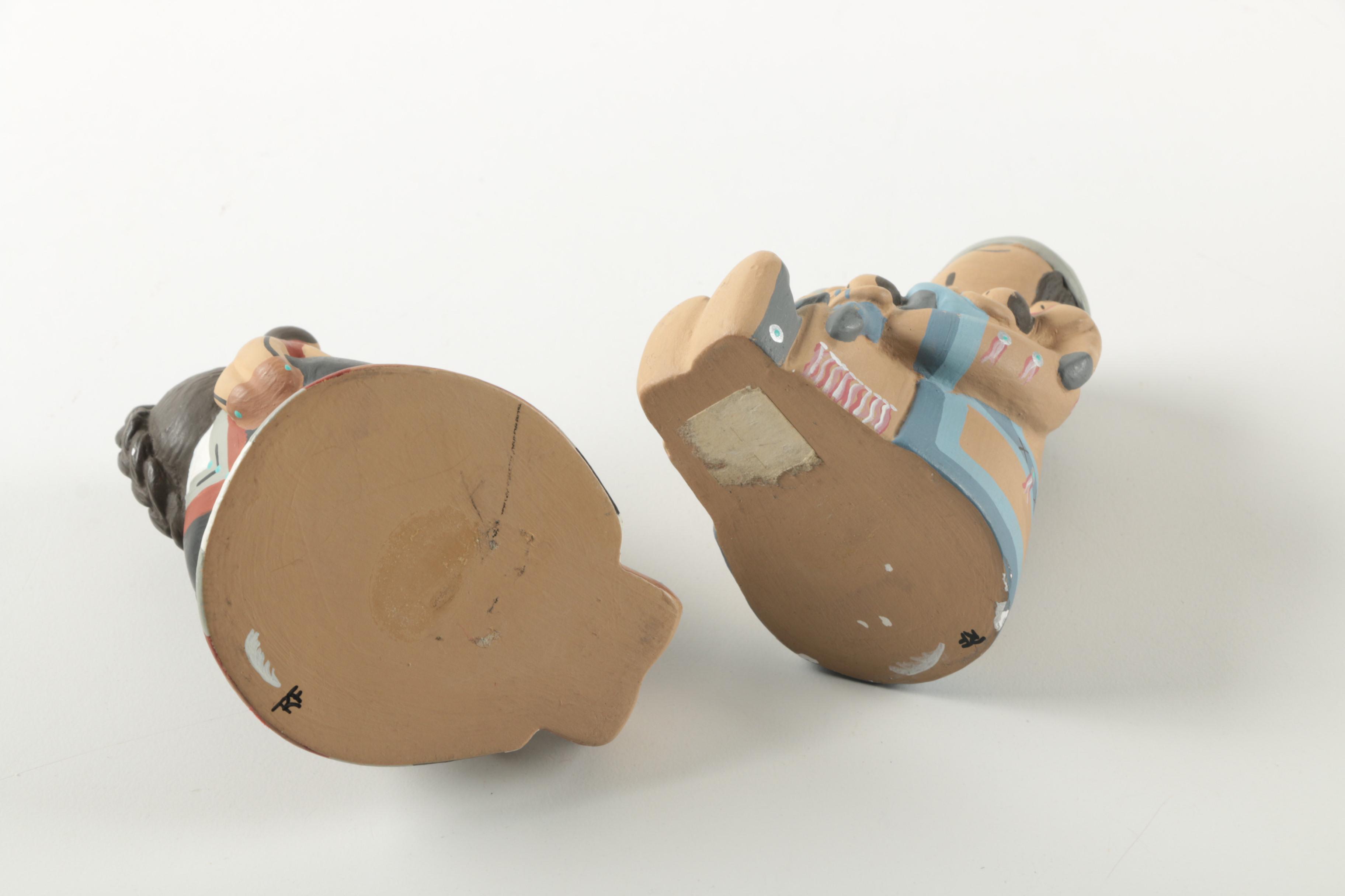 Native American Storyteller Doll Figurines