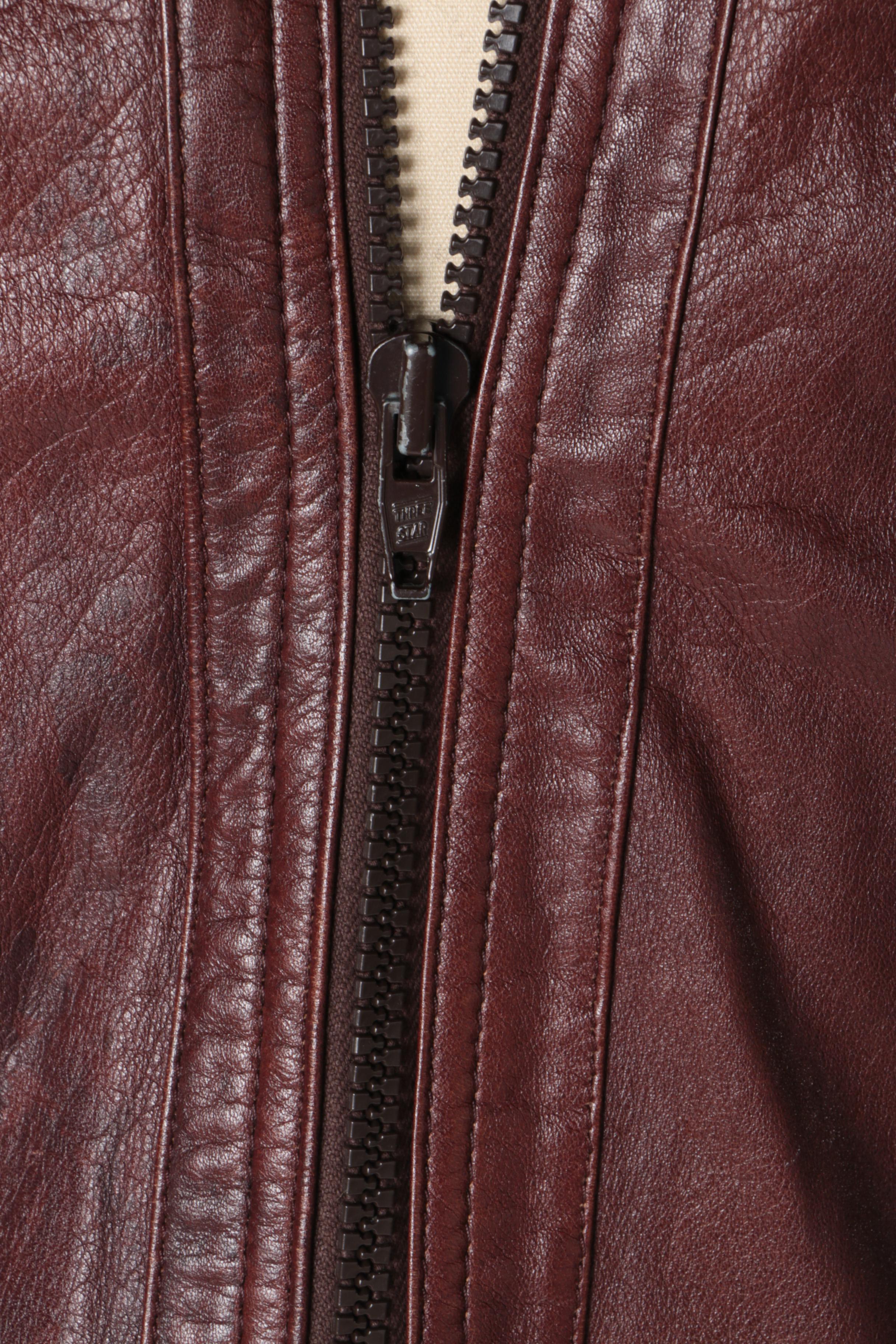 Men's Vintage Chess King Leather Jacket