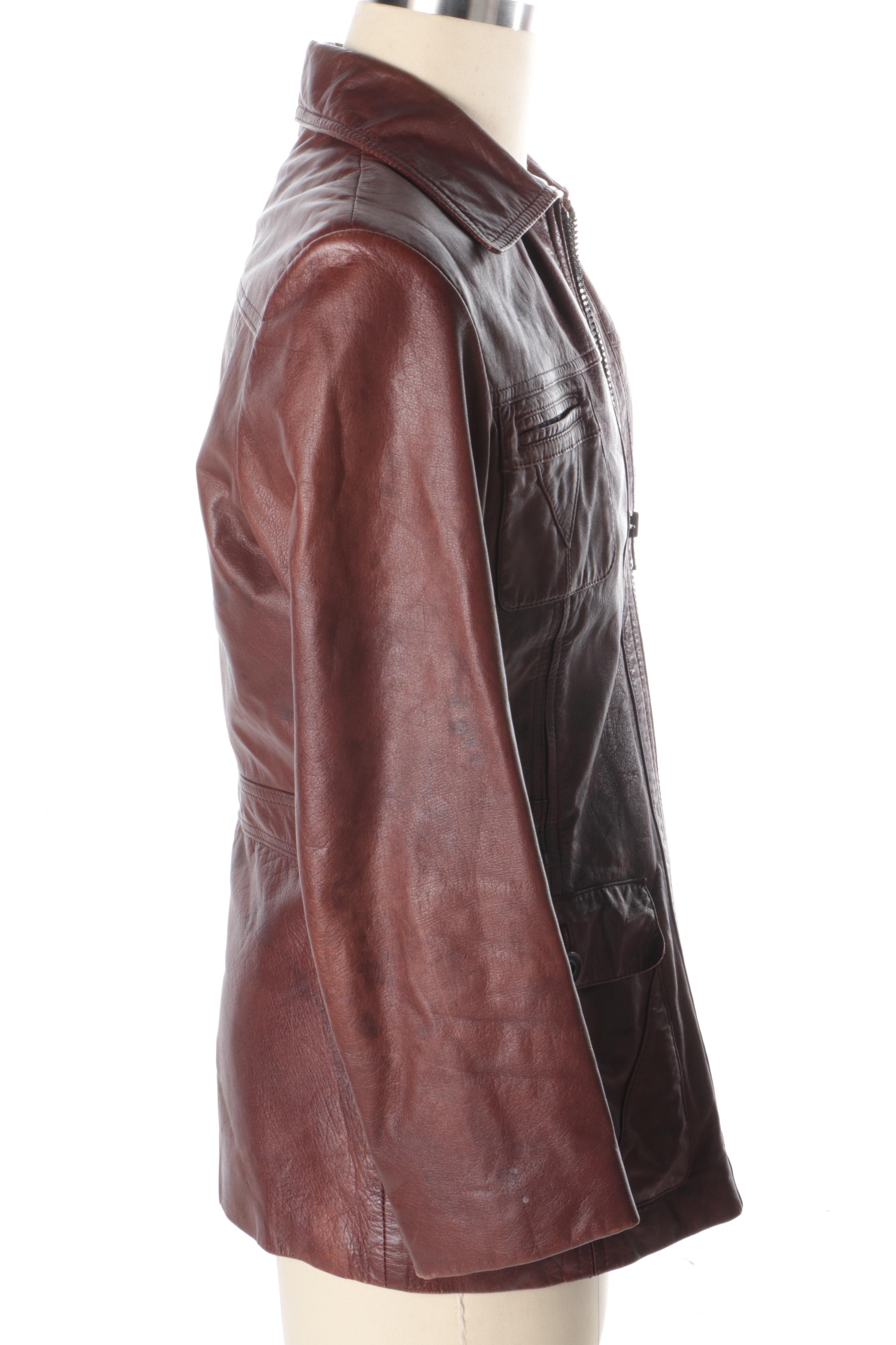 Men's Vintage Chess King Leather Jacket