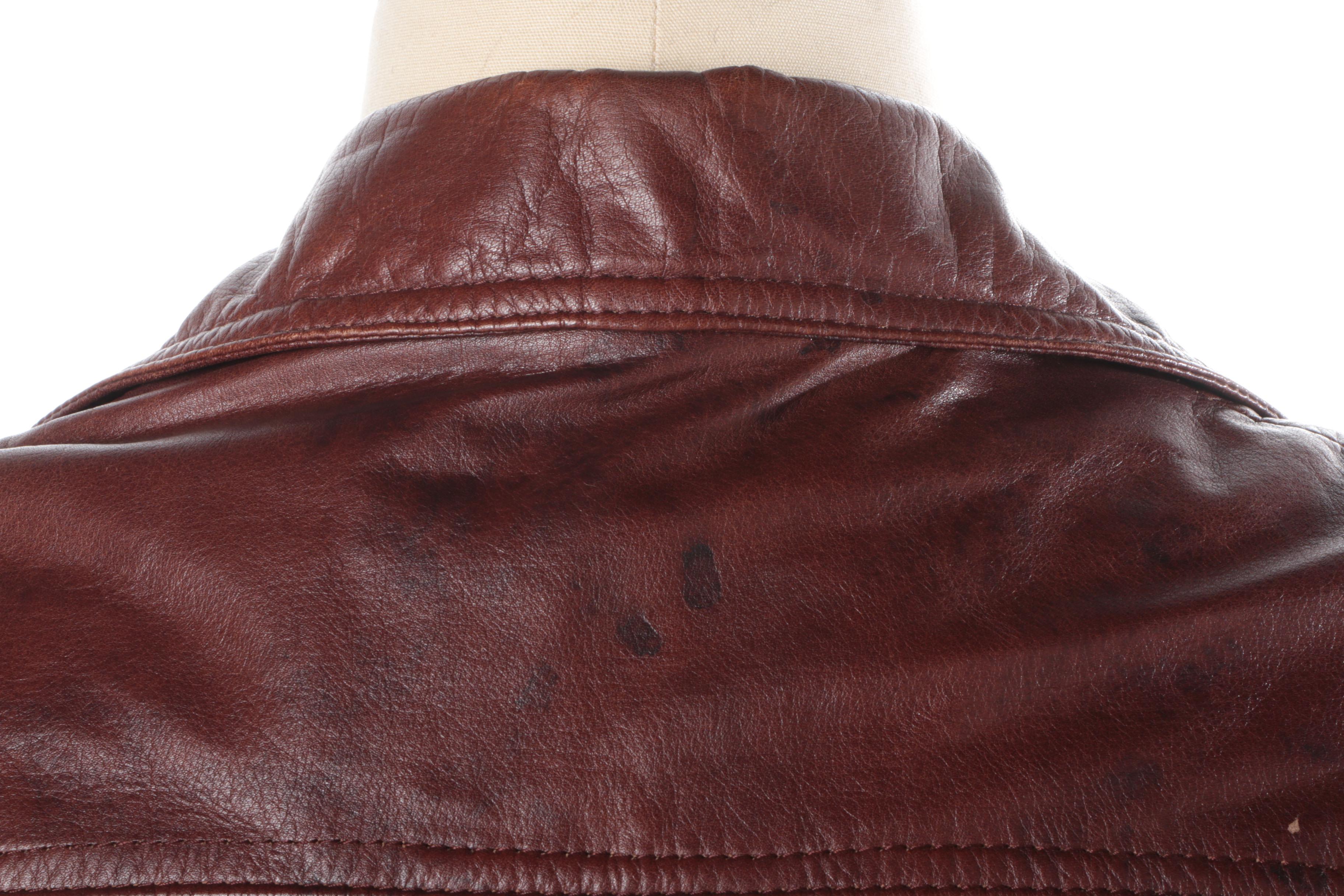 Men's Vintage Chess King Leather Jacket