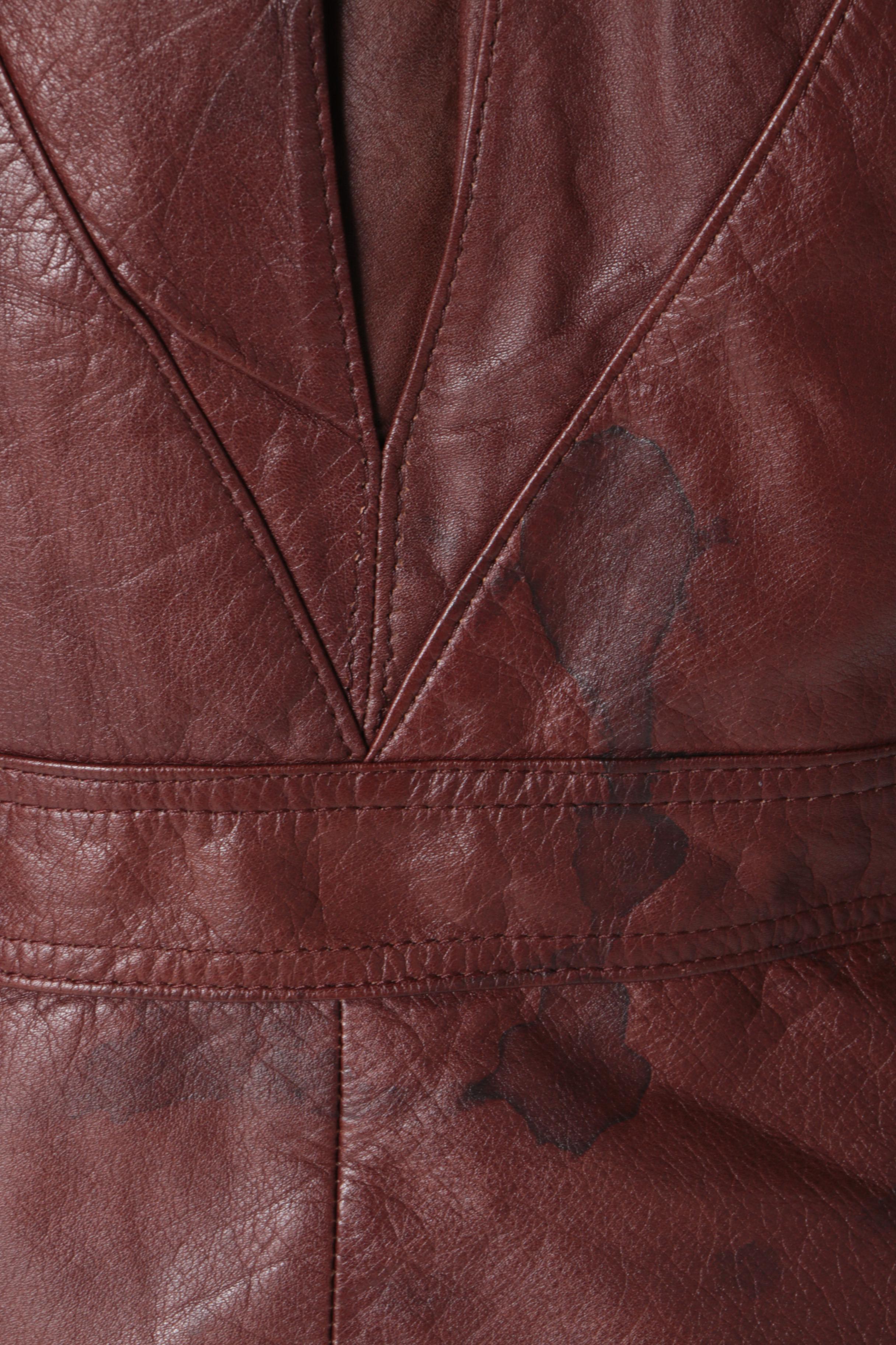 Men's Vintage Chess King Leather Jacket