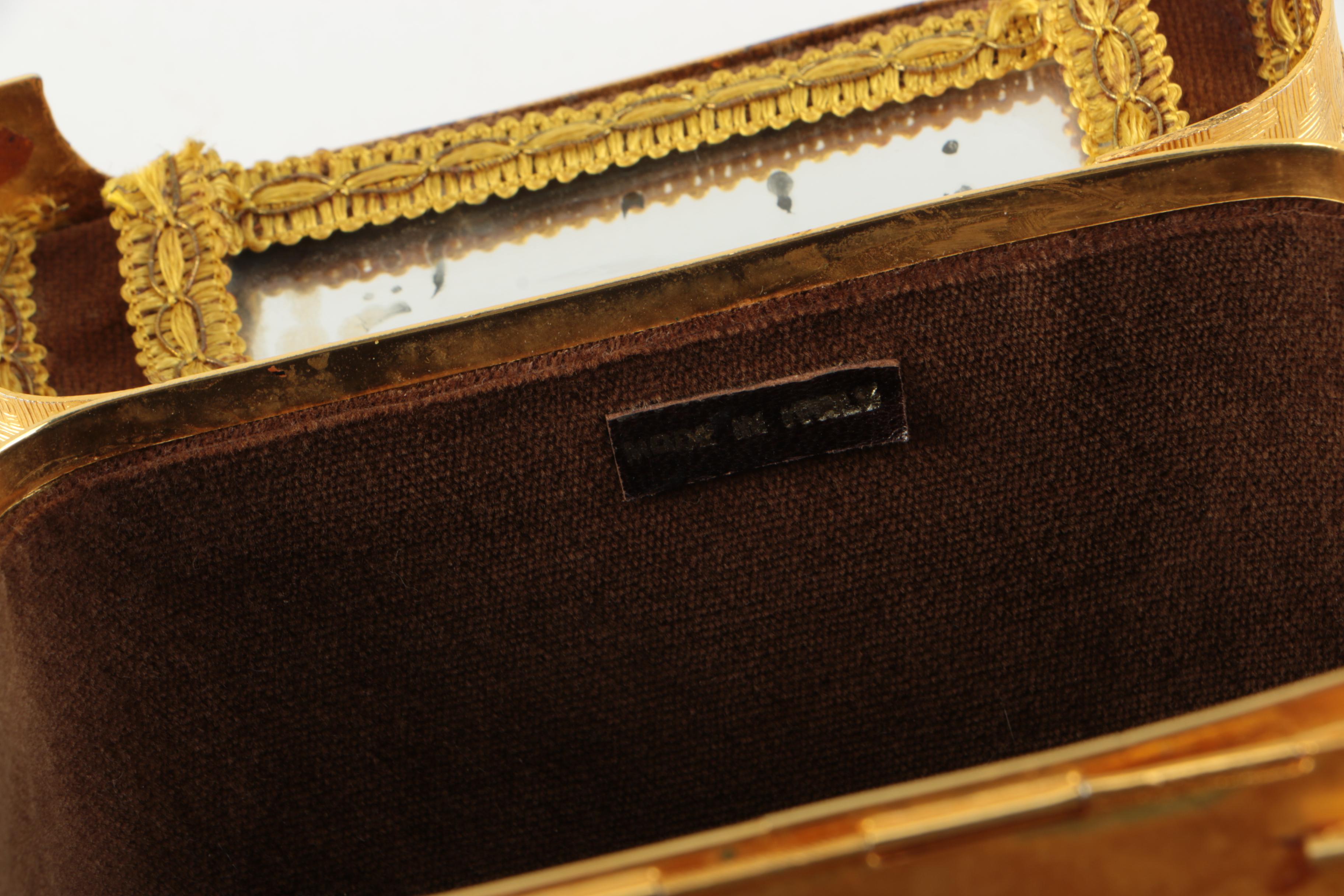 Vintage Gilded Italian Purse
