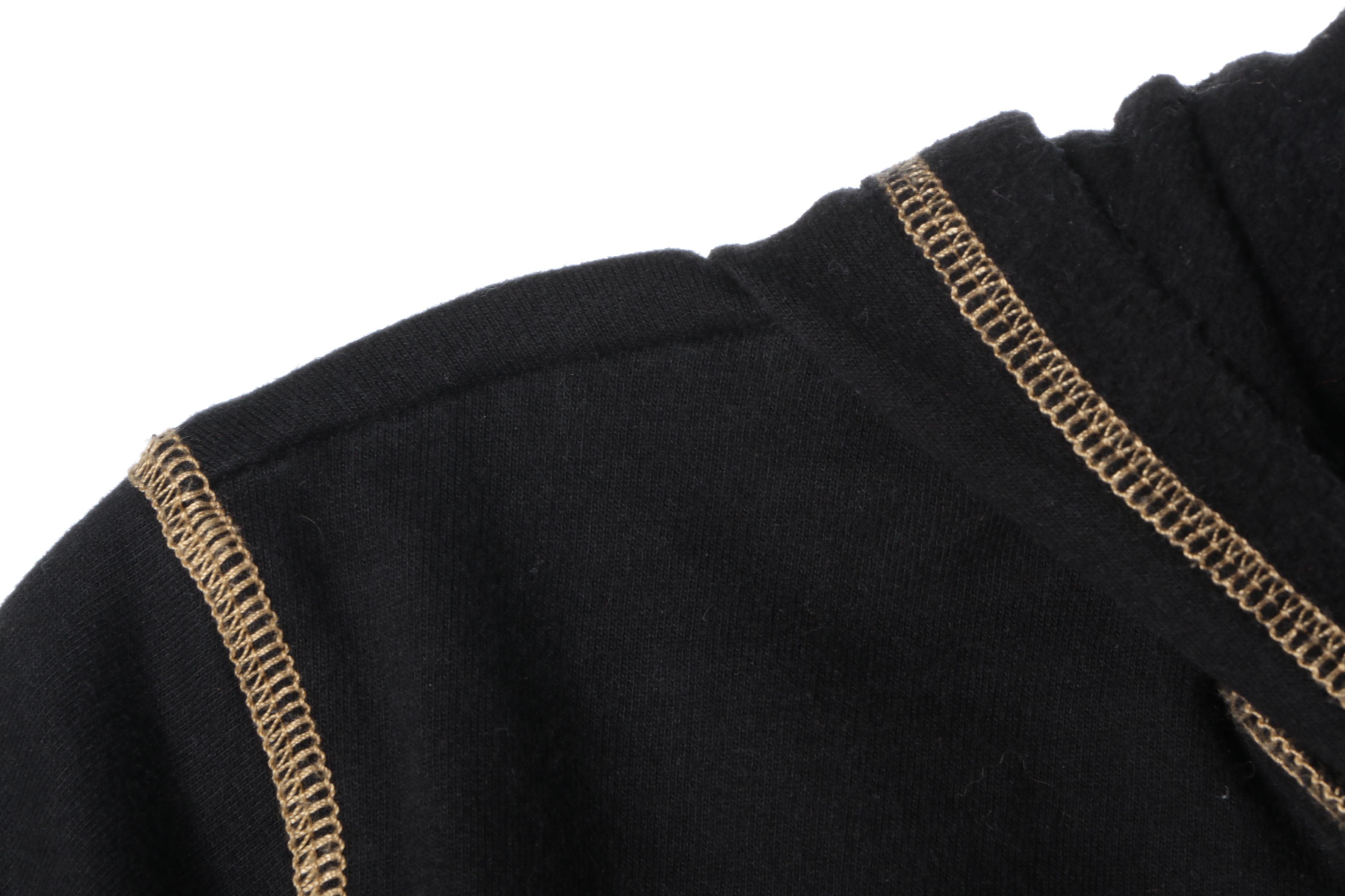 Women's Twisted Heart Black Cotton Sweatsuit