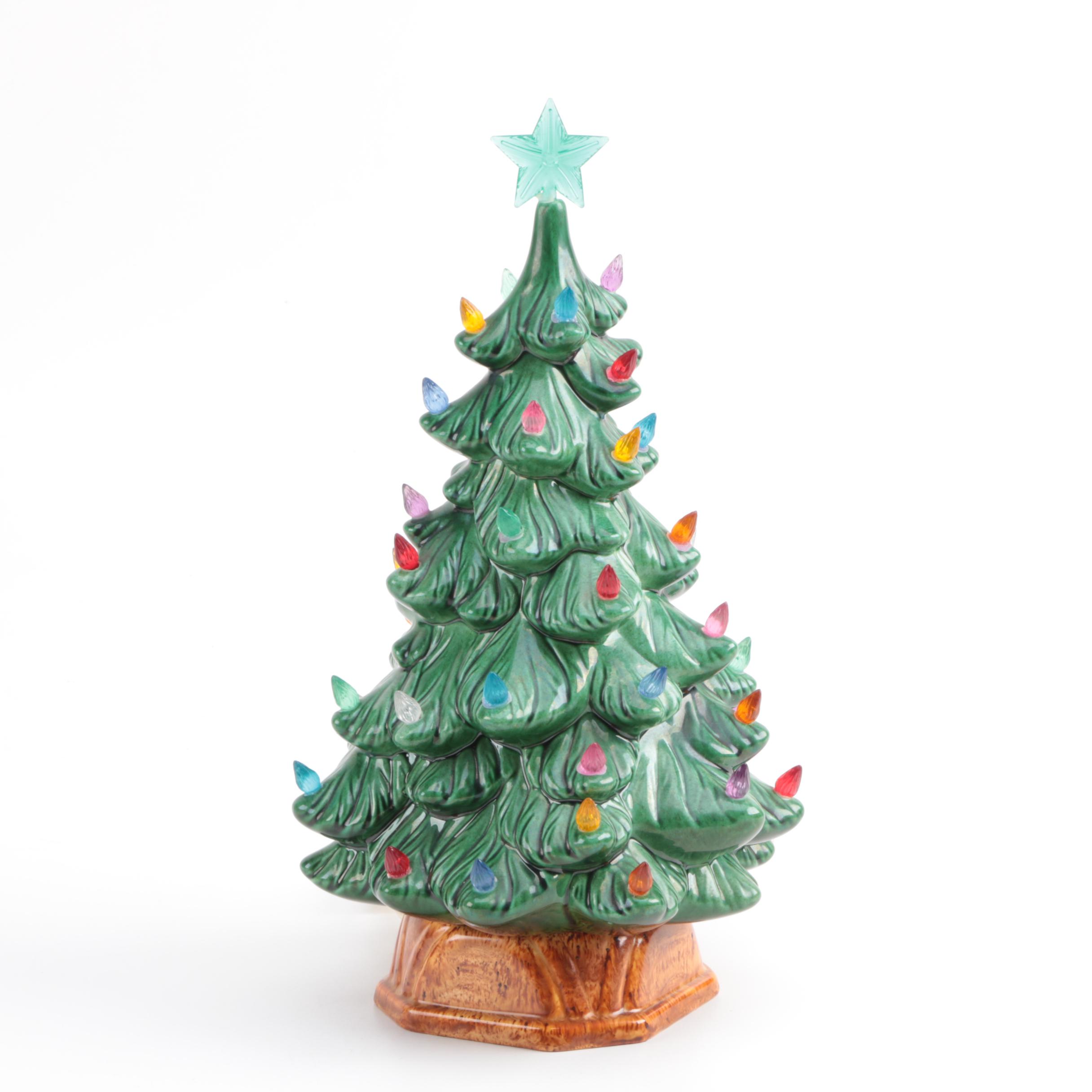 Mid Century Holland Mold Christmas Tree Light