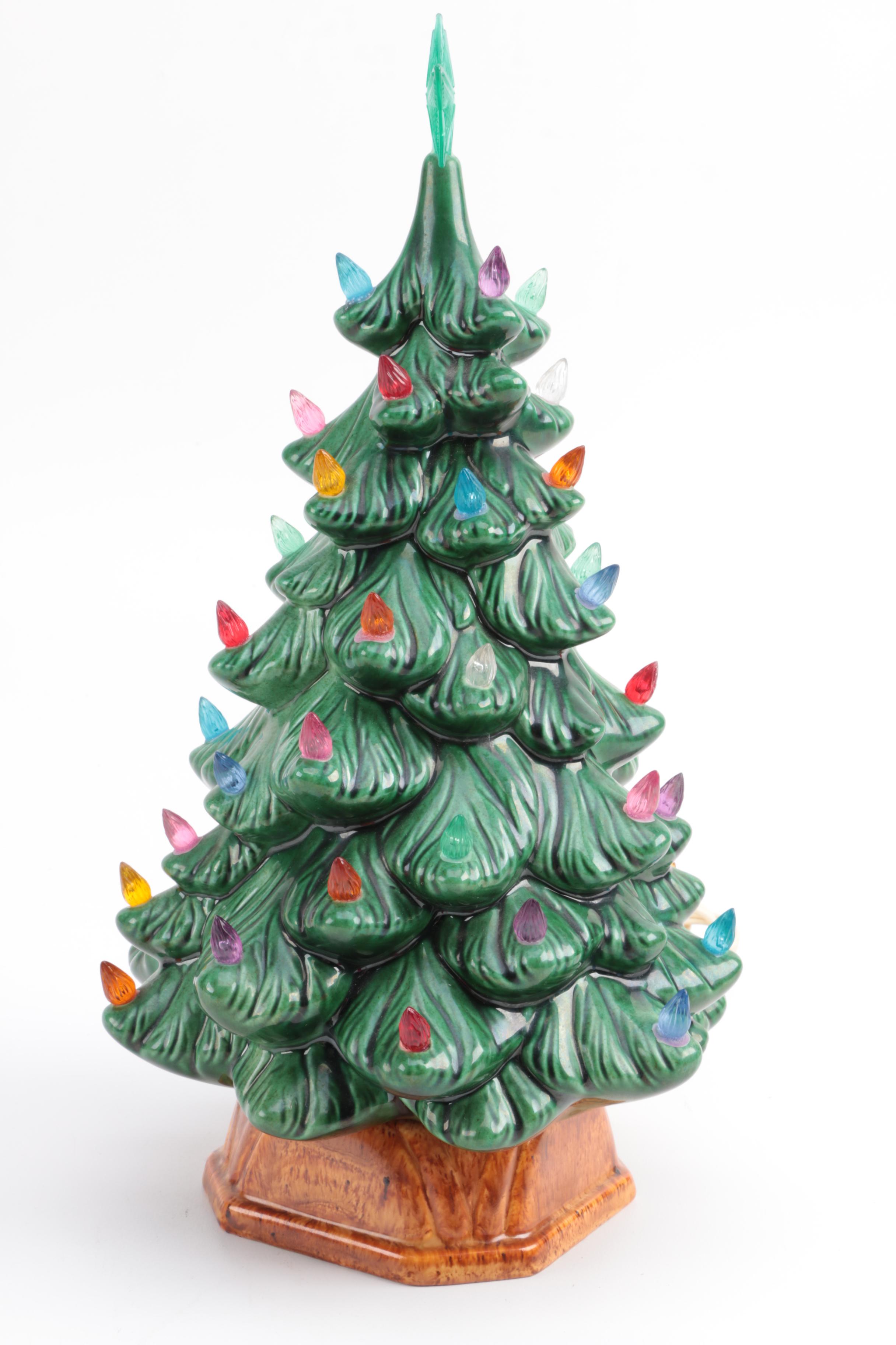 Mid Century Holland Mold Christmas Tree Light