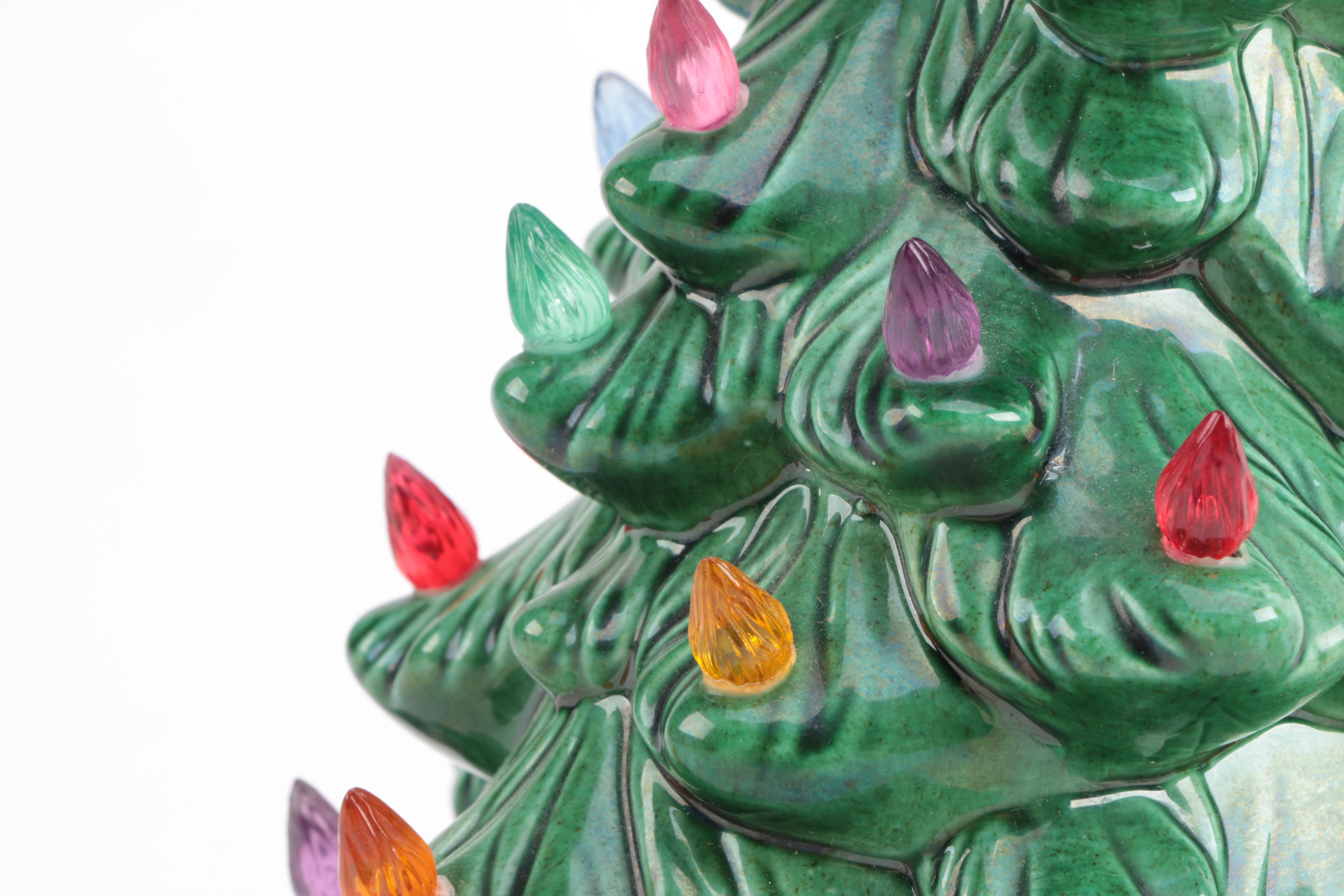 Mid Century Holland Mold Christmas Tree Light