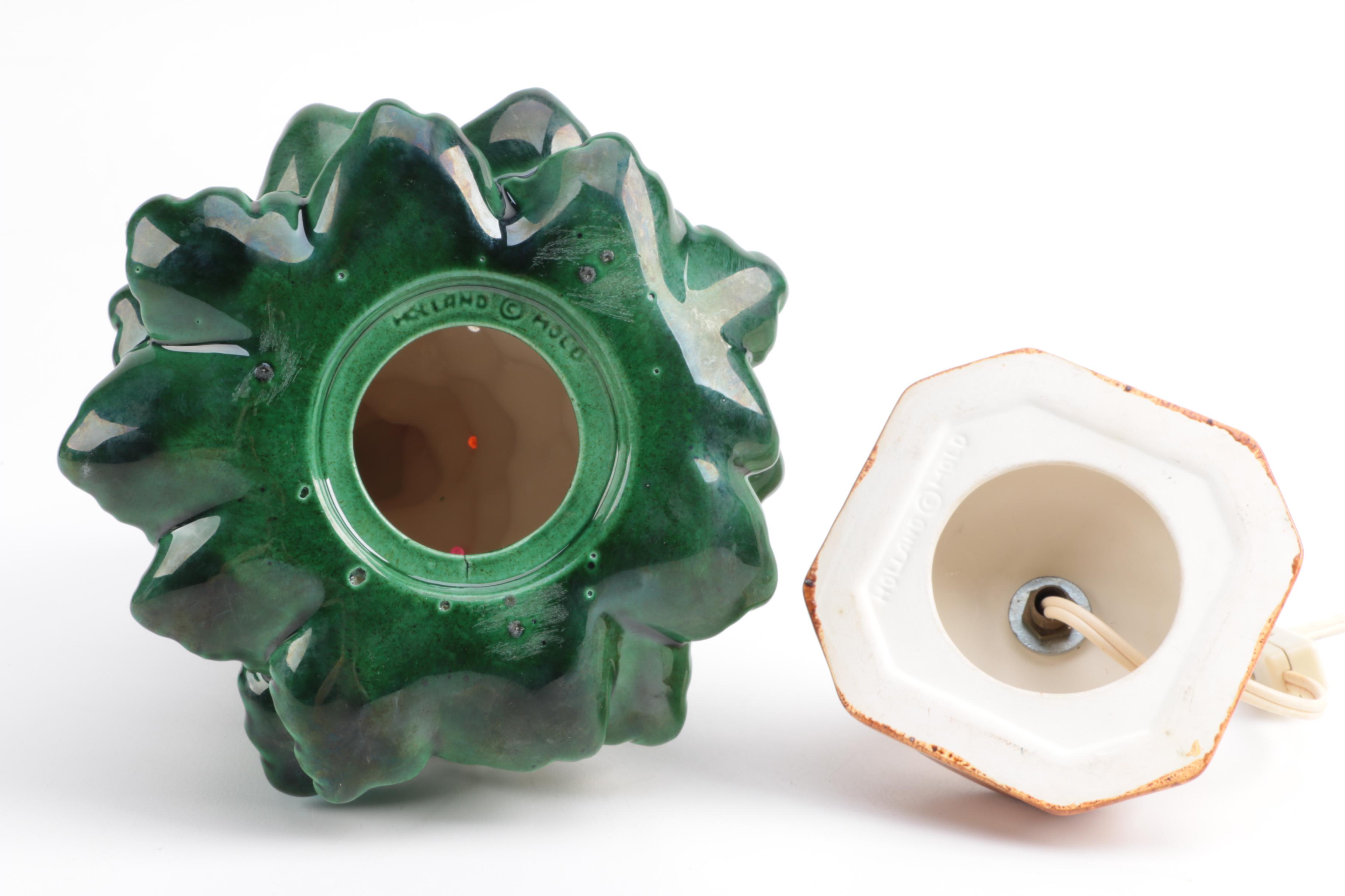 Mid Century Holland Mold Christmas Tree Light