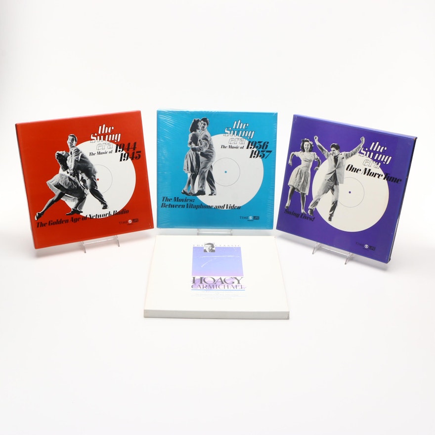 Swing Era LP Record Boxed Sets with Hoagy Carmichael