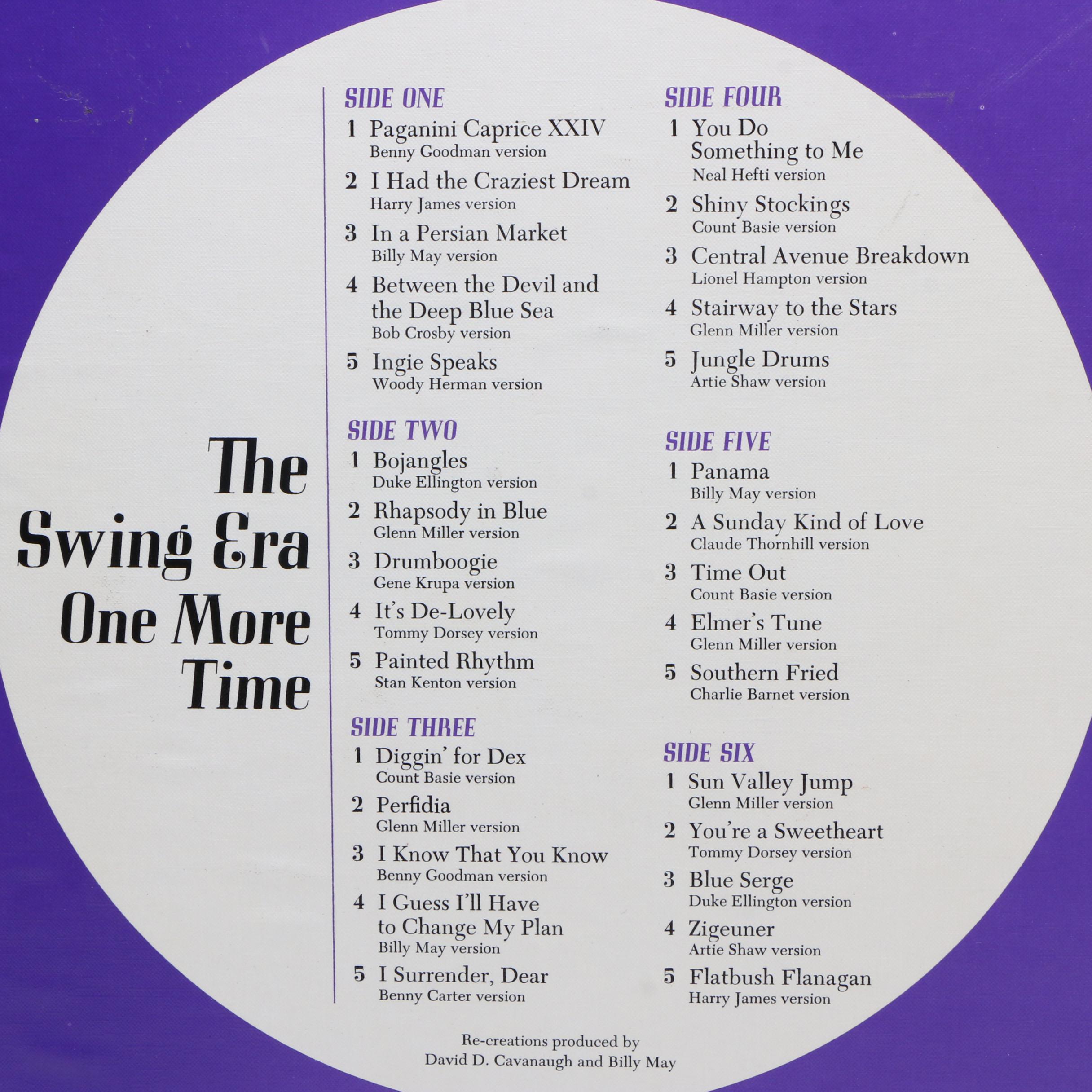 Swing Era LP Record Boxed Sets with Hoagy Carmichael