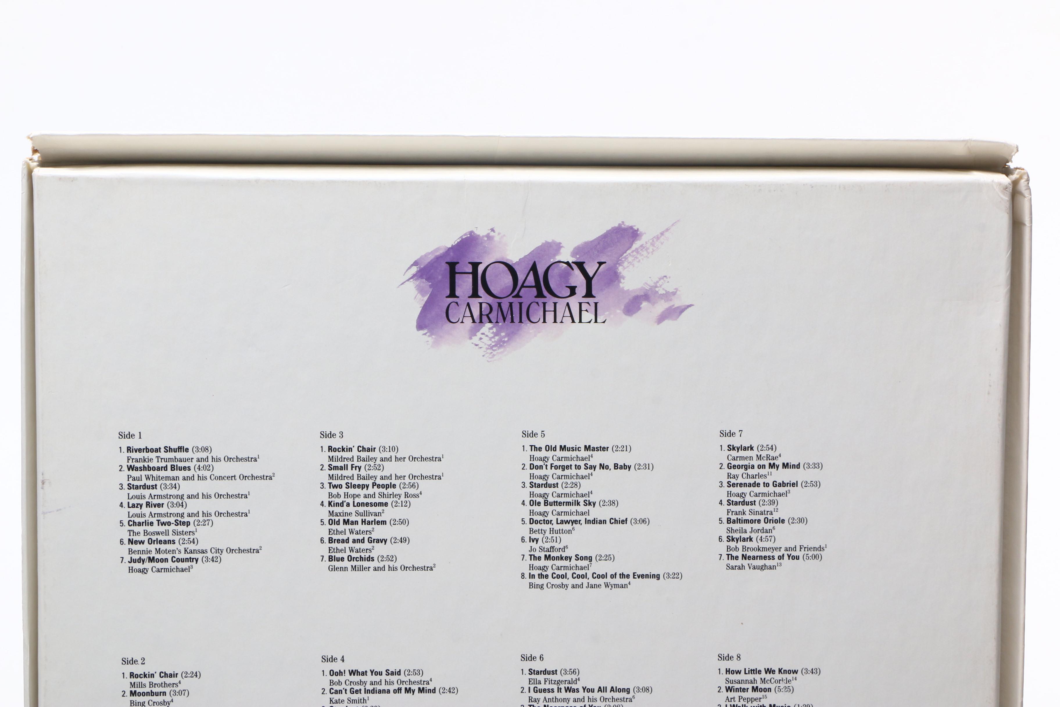 Swing Era LP Record Boxed Sets with Hoagy Carmichael