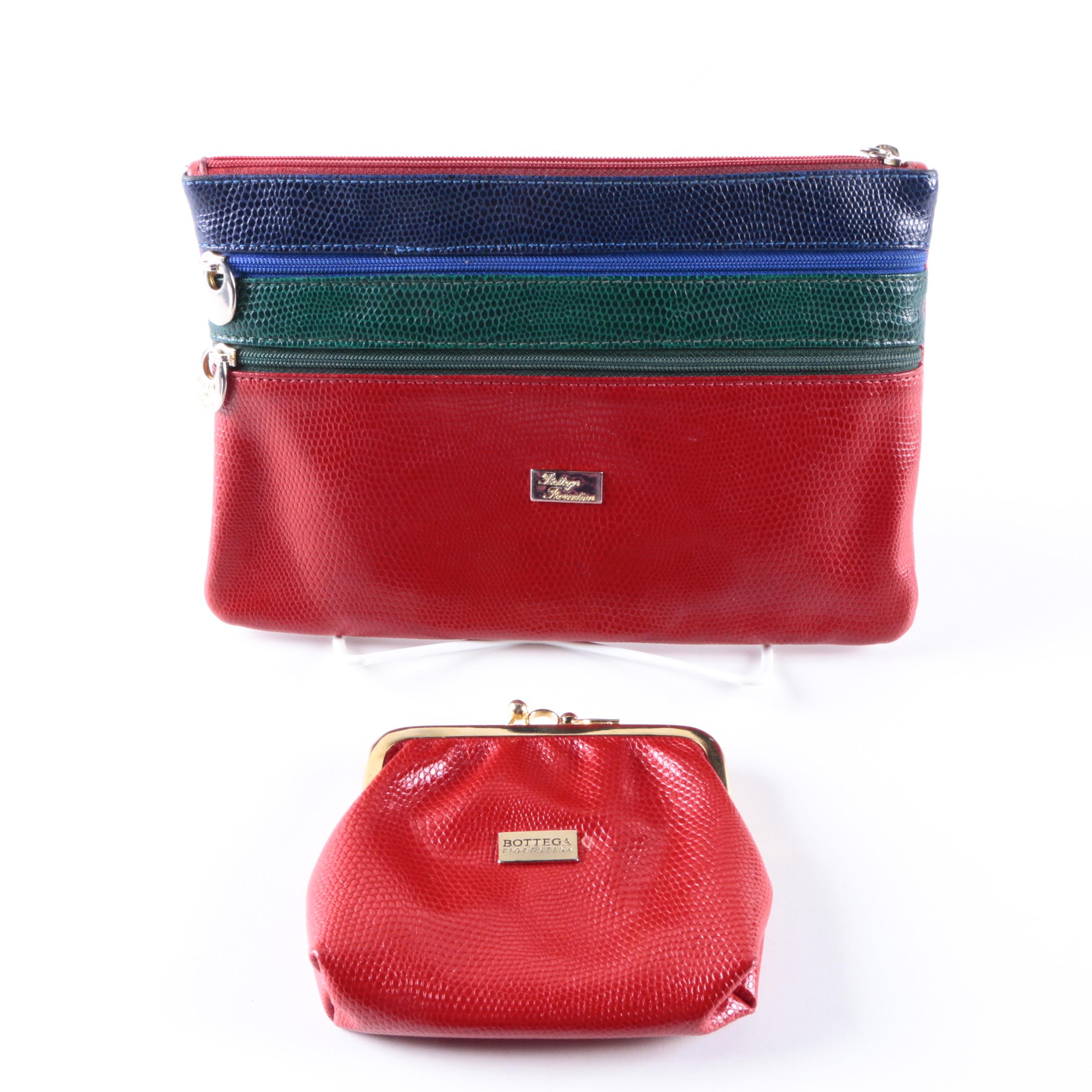 Bottega Fiorentina 1751 Clutch and 1510 Coin Purse