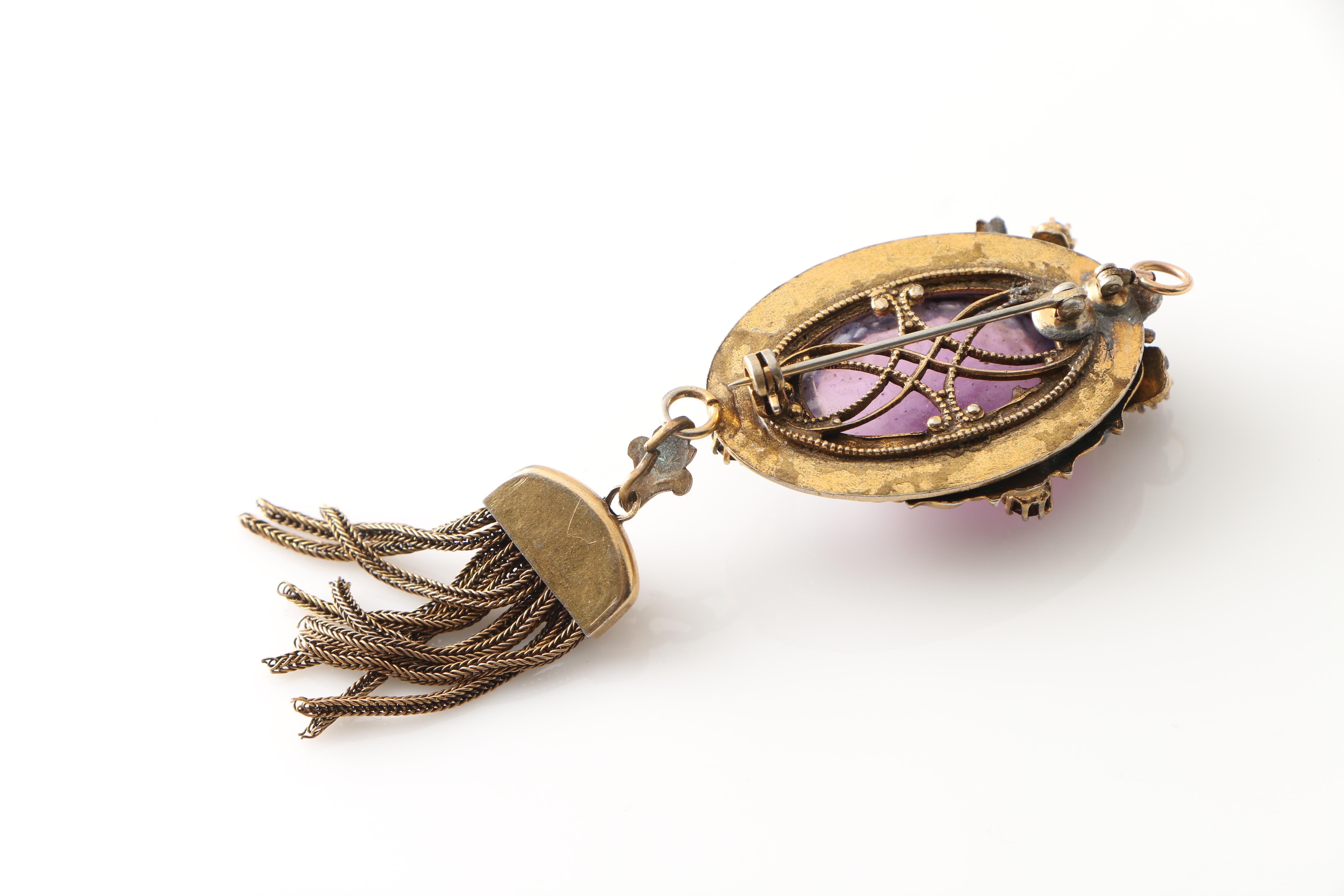 Grouping of Vintage Gold Toned Costume Jewelry