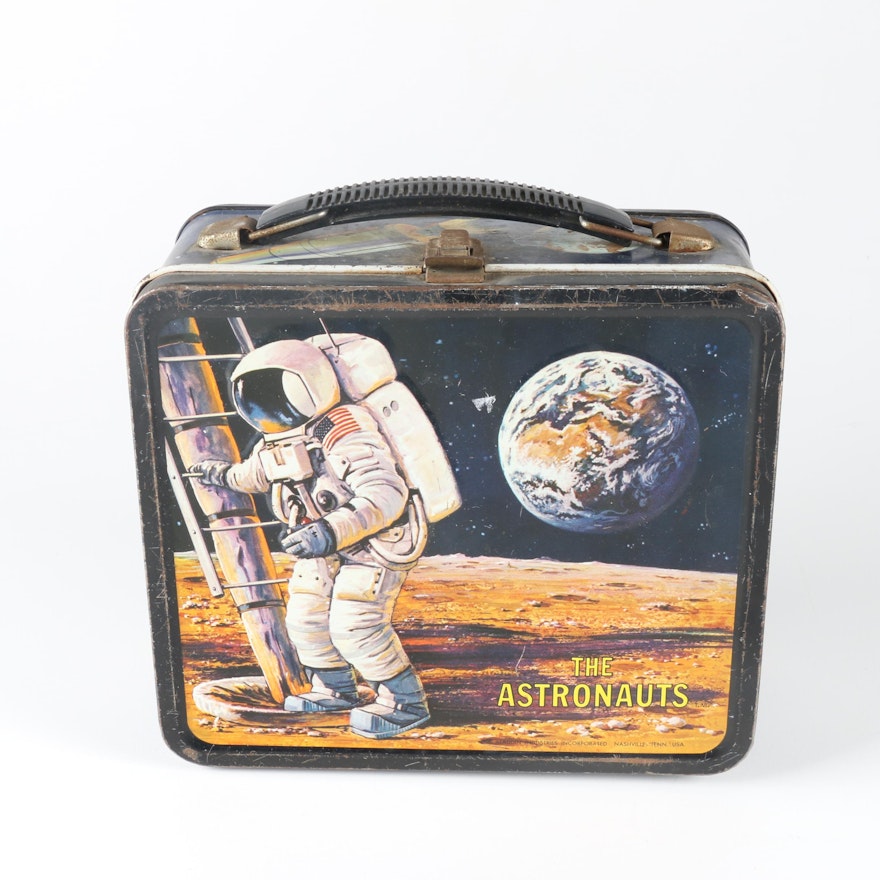1969 "The Astronauts" Lunch Box And Thermos