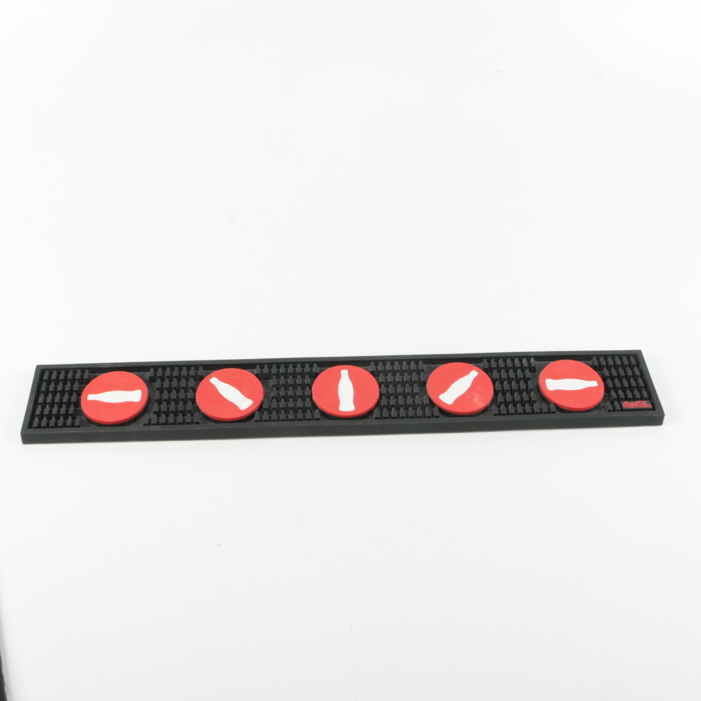 Coca-Cola Black Rubber Mats