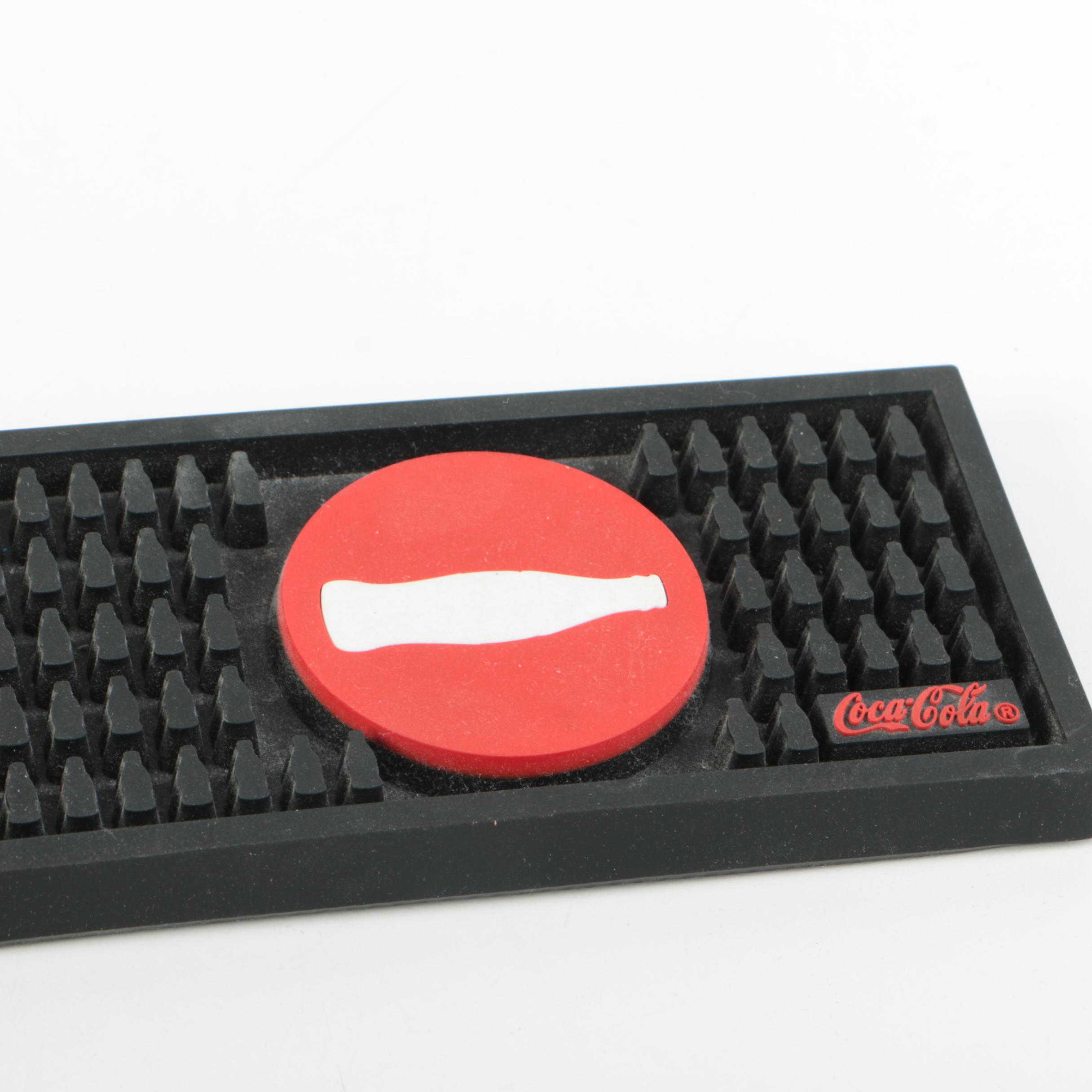 Coca-Cola Black Rubber Mats