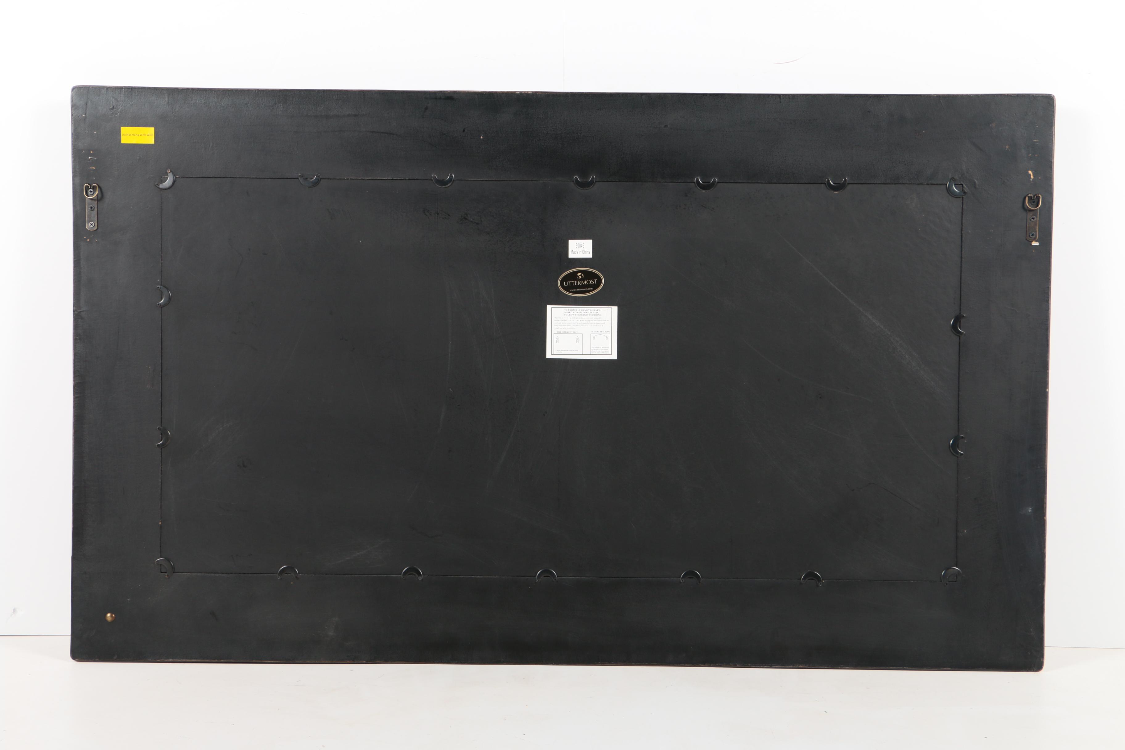 Reproduction Print on Masonite Roberto Lombardi "Red Poppy Panorama"