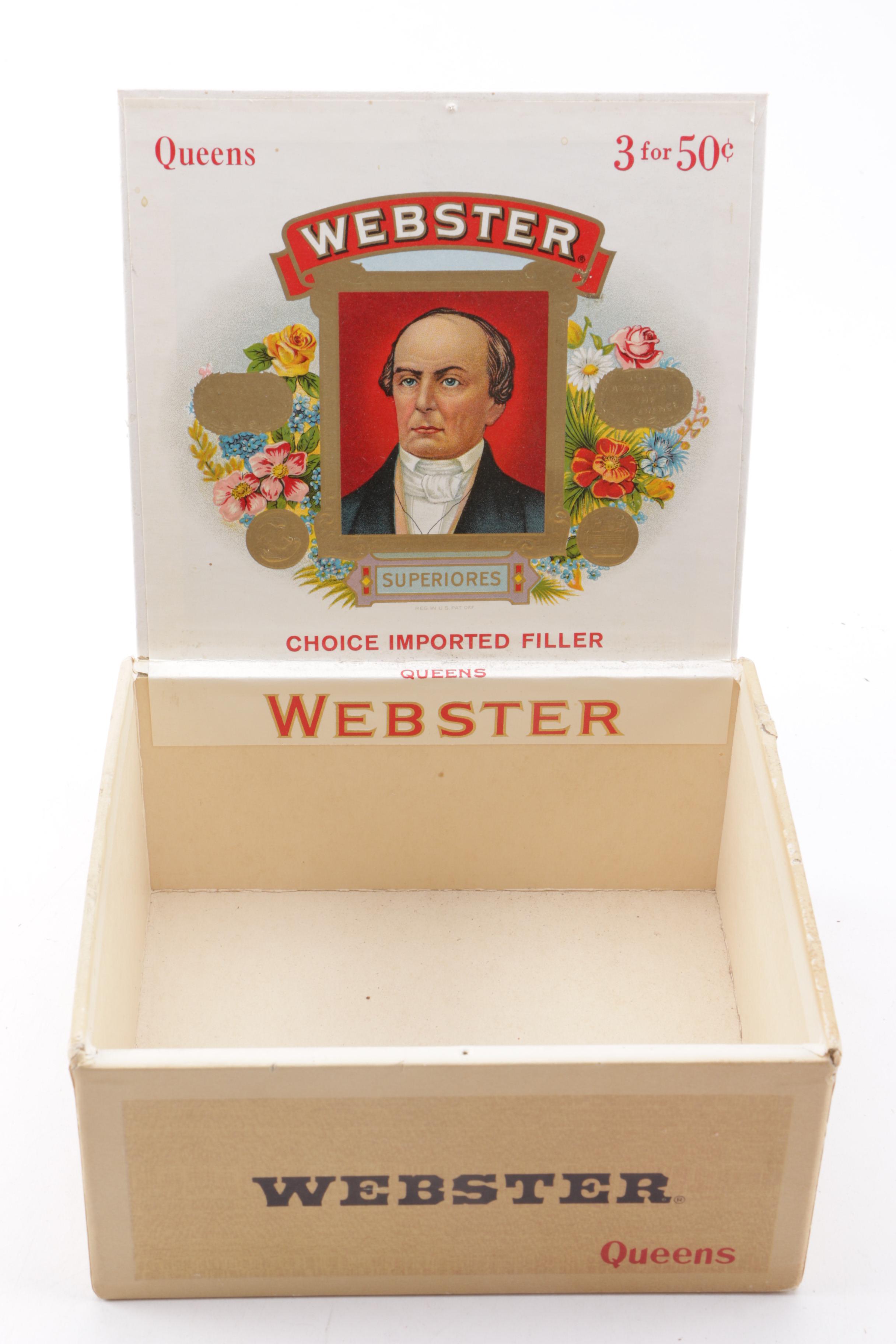 Collection of Vintage Cigar Boxes