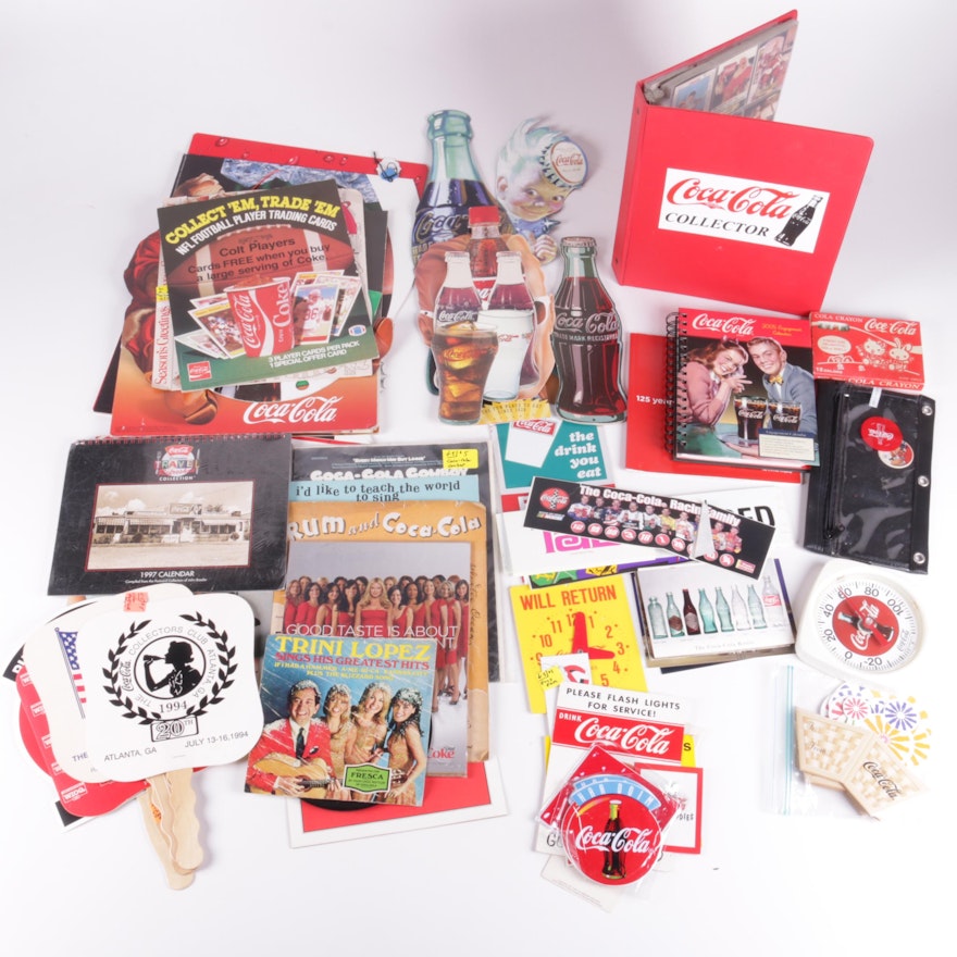 Collection of Coca-Cola Memorabilia