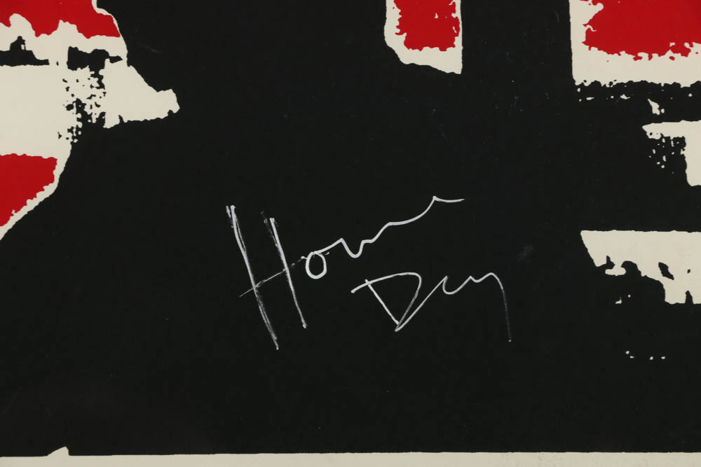 Howie Day Limited Edition Serigraph on Paper Tour Poster