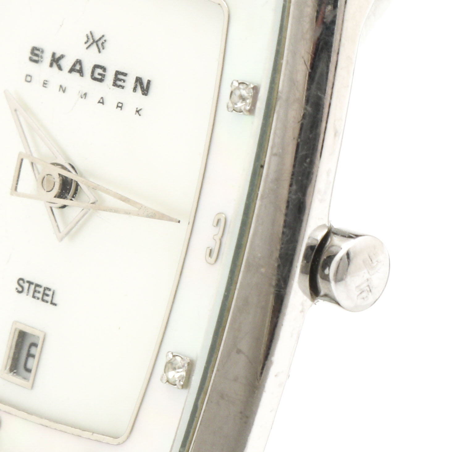 Skagen Stainless Steel Mother of Pearl Watch