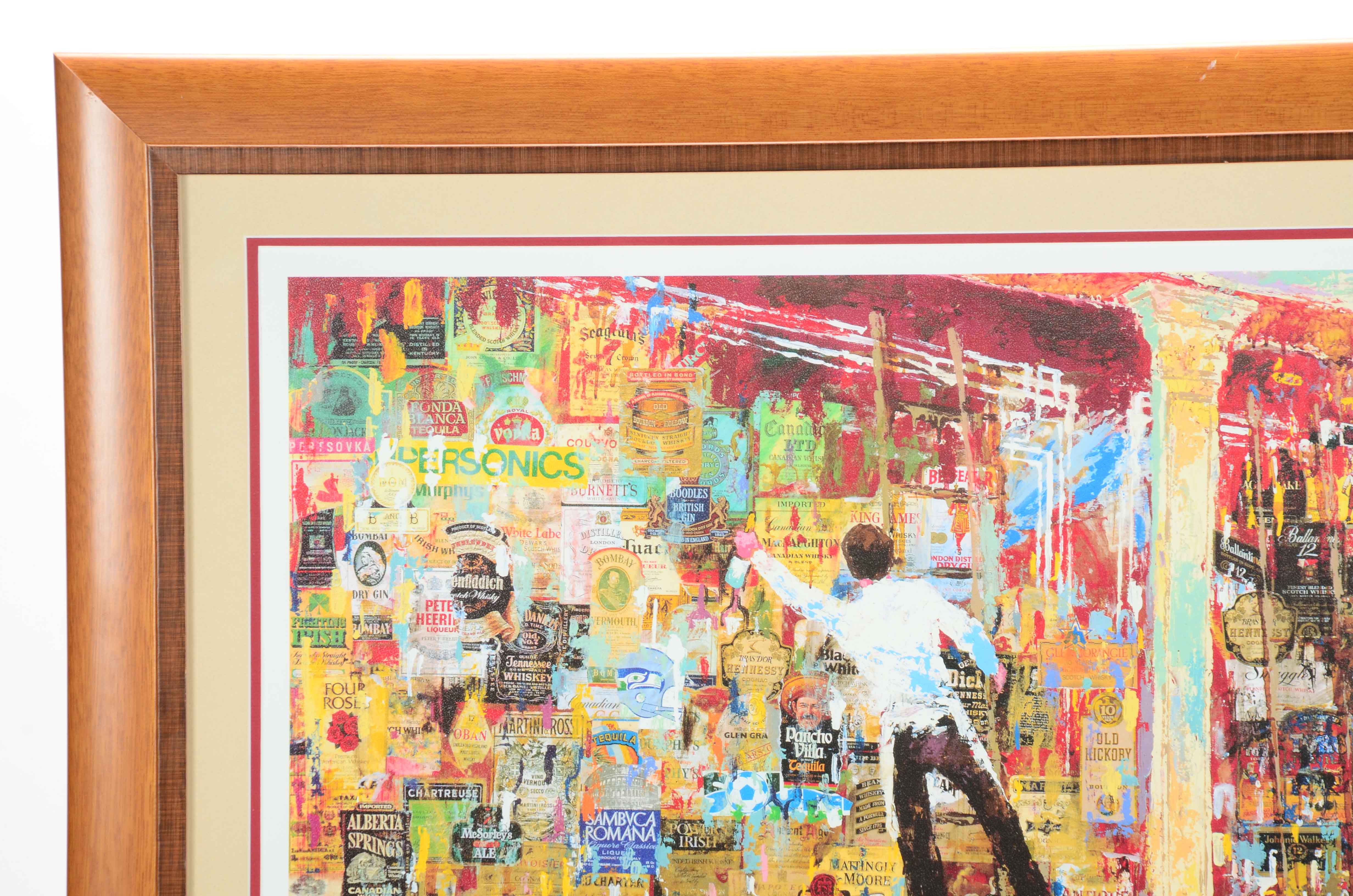 Offset Lithograph after Leroy Neiman "F.X. McRory's Whiskey Bar"