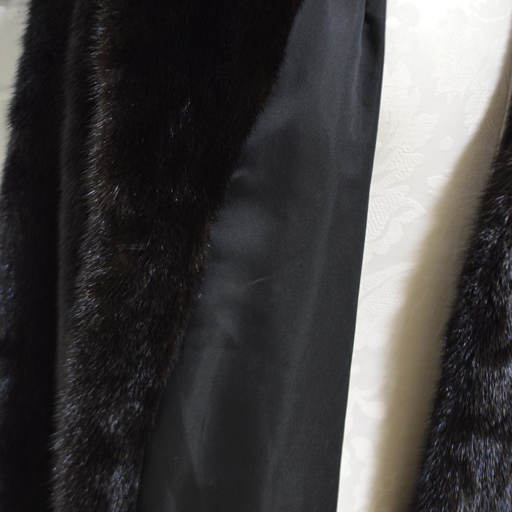 The Evans Collection Blackglama Mink Fur Coat