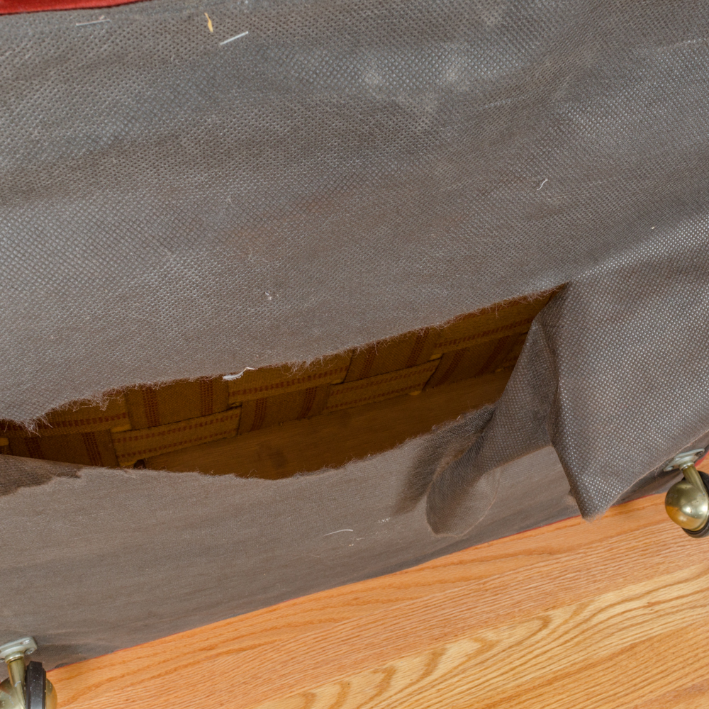 Modern Style Occasional Chair with Ottoman