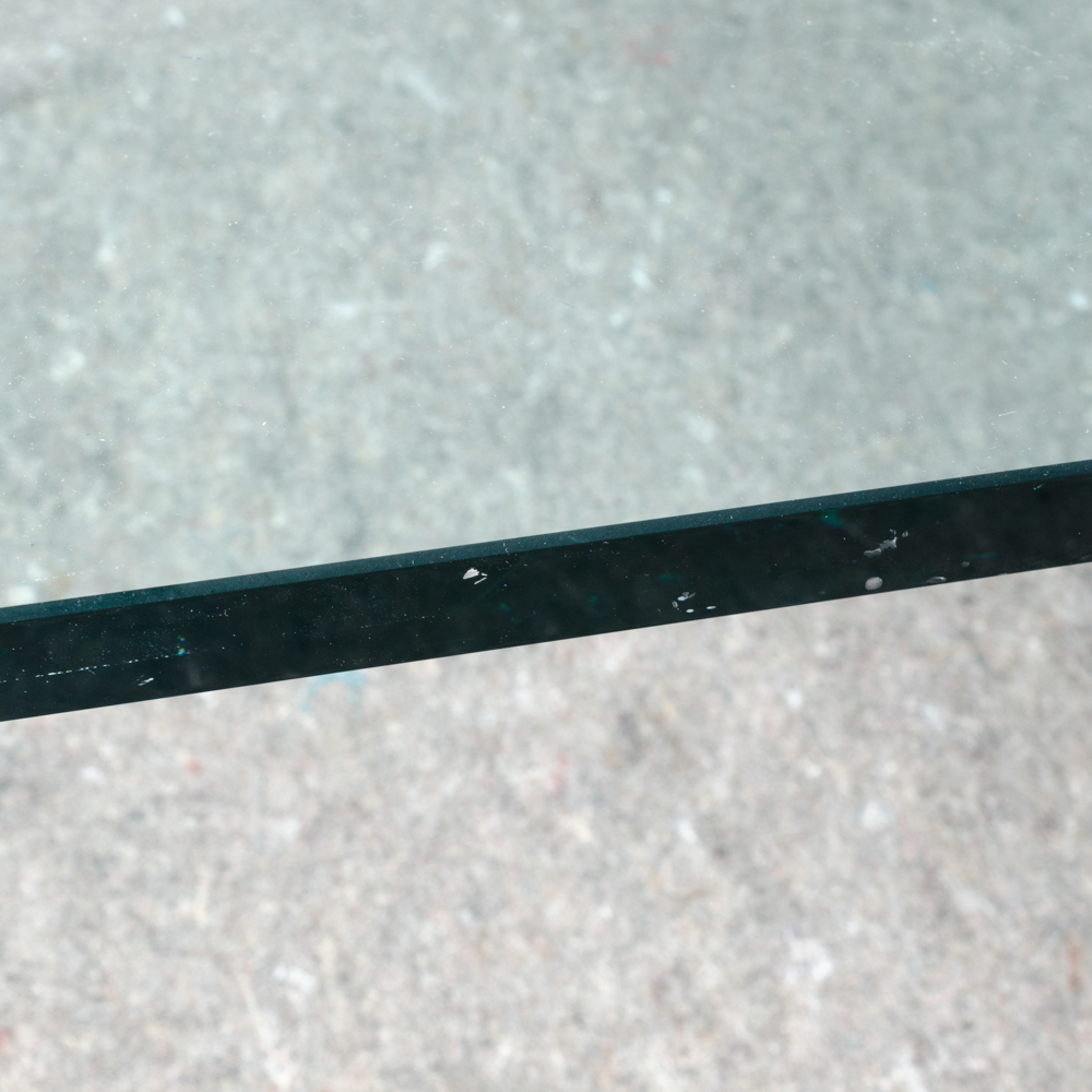 Vintage Glass Coffee Table