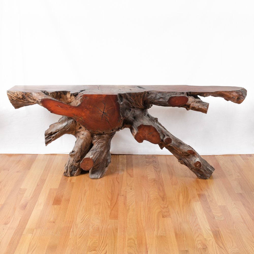 Live Edge Root Table