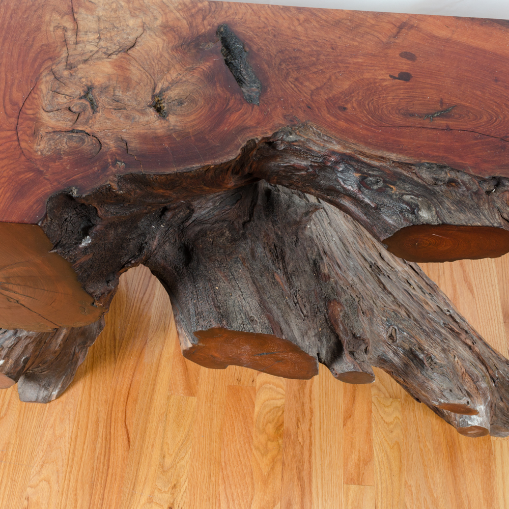 Live Edge Root Table