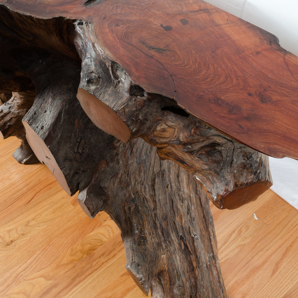 Live Edge Root Table