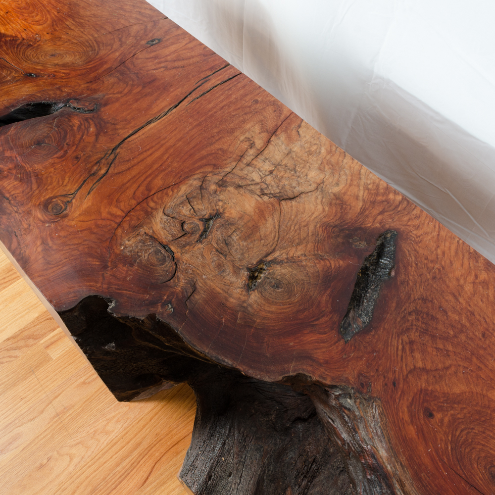 Live Edge Root Table