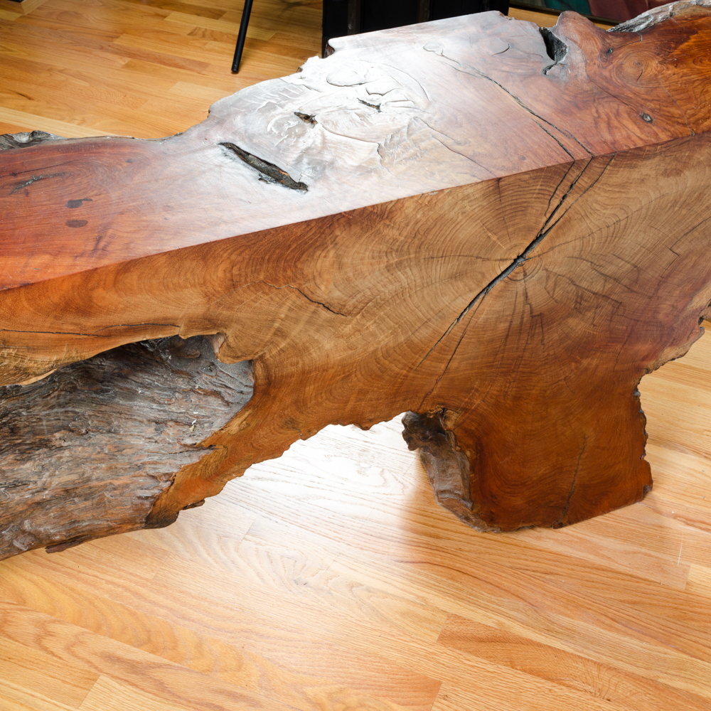 Live Edge Root Table