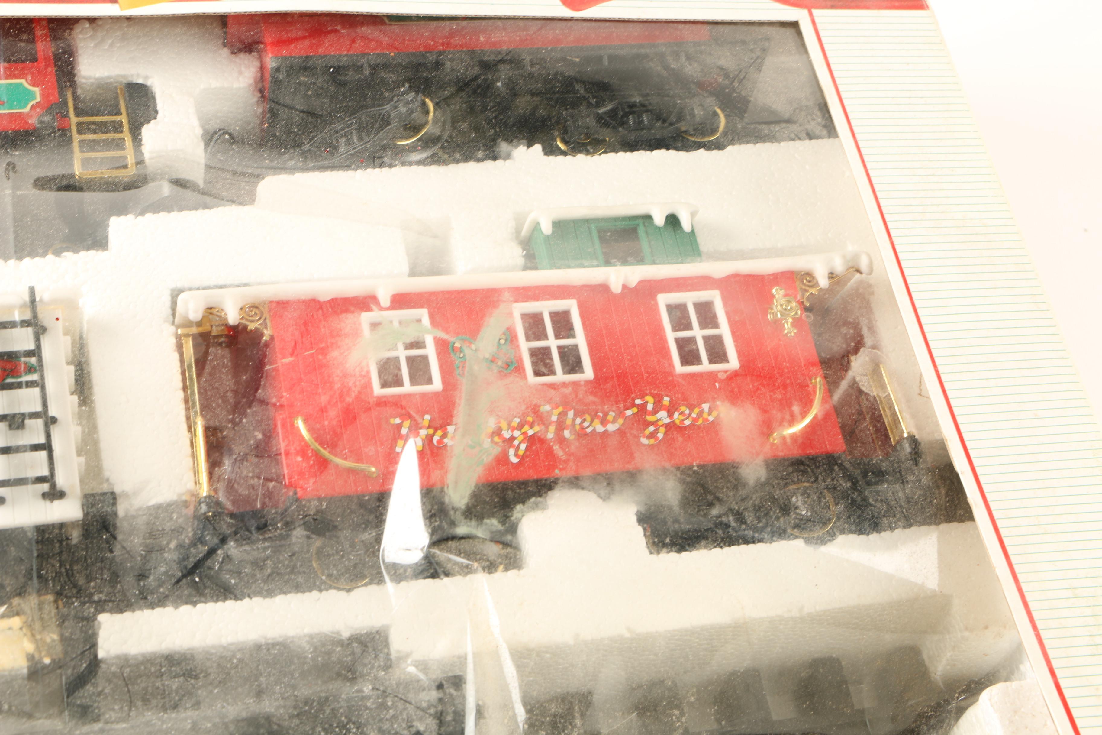 1990 New Bright "Musical Christmas Express" Train Set