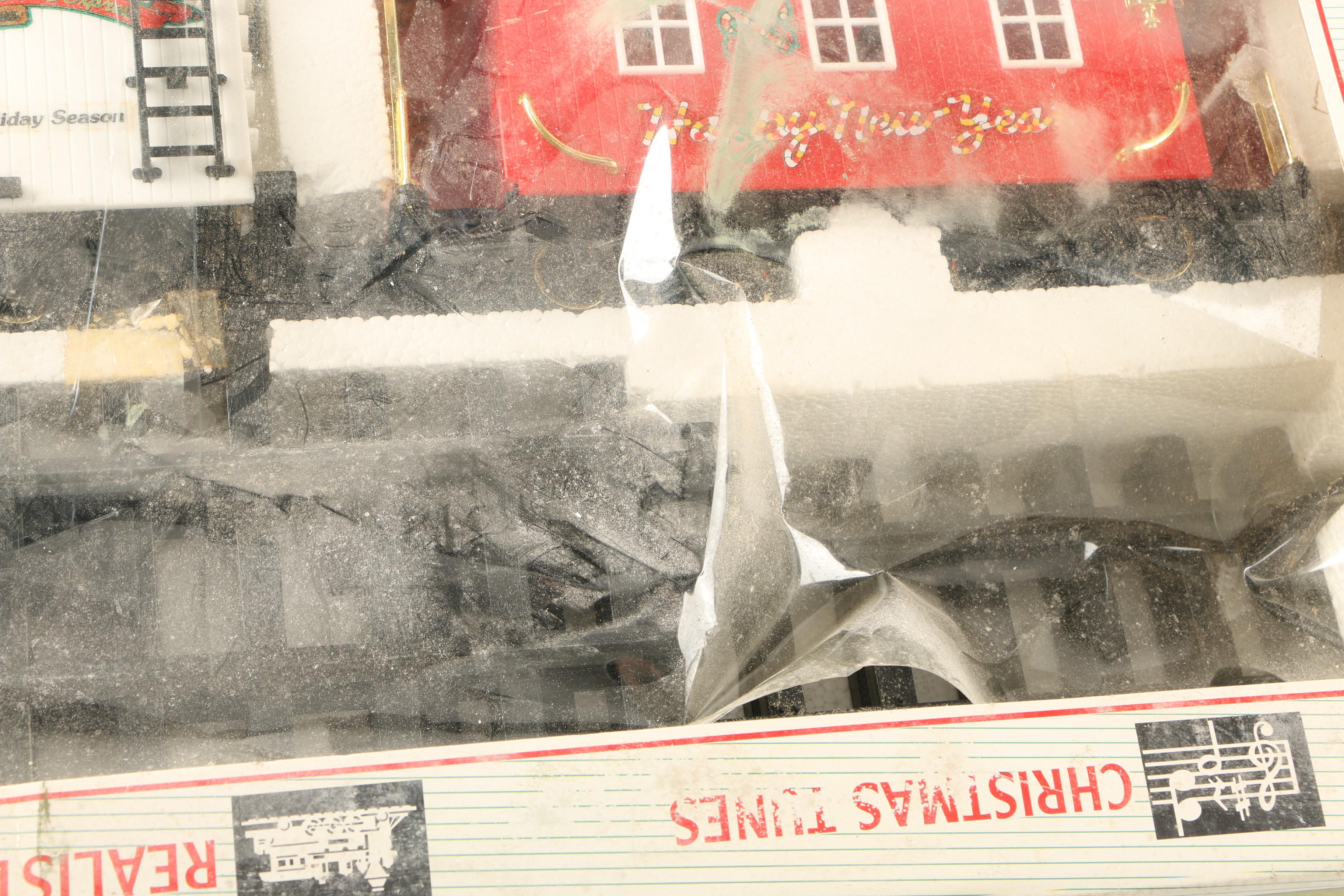 1990 New Bright "Musical Christmas Express" Train Set