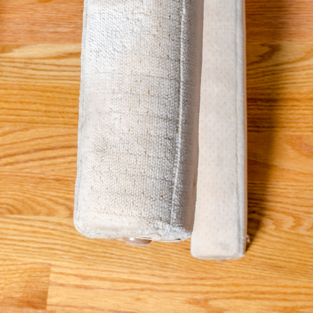 Set of Four Upholstered Parson's Style Chairs