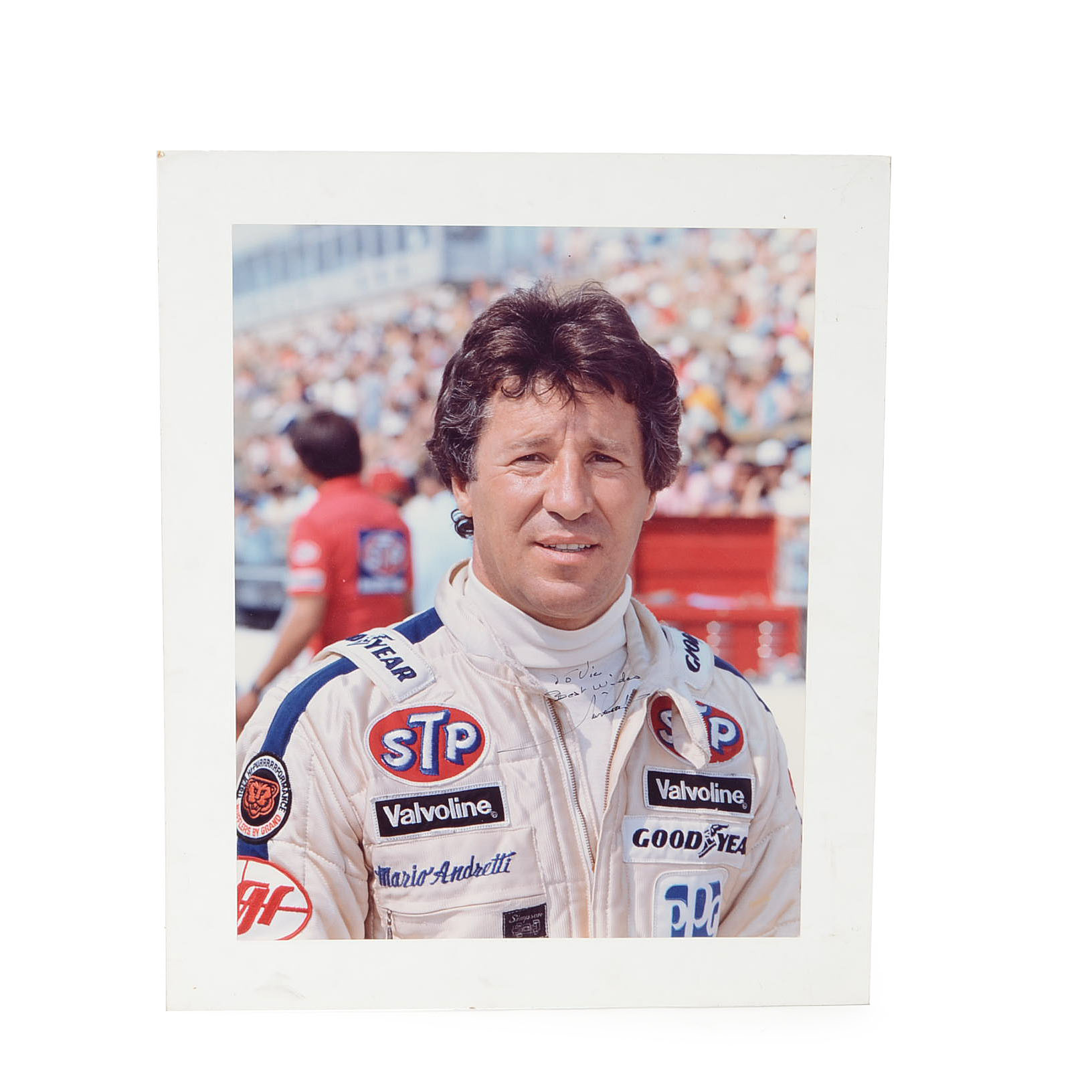 Mario Andretti Signed Photo