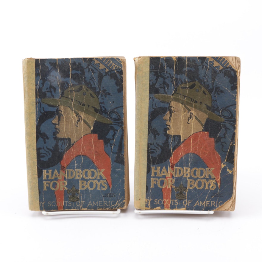 Vintage Boy Scout Handbooks