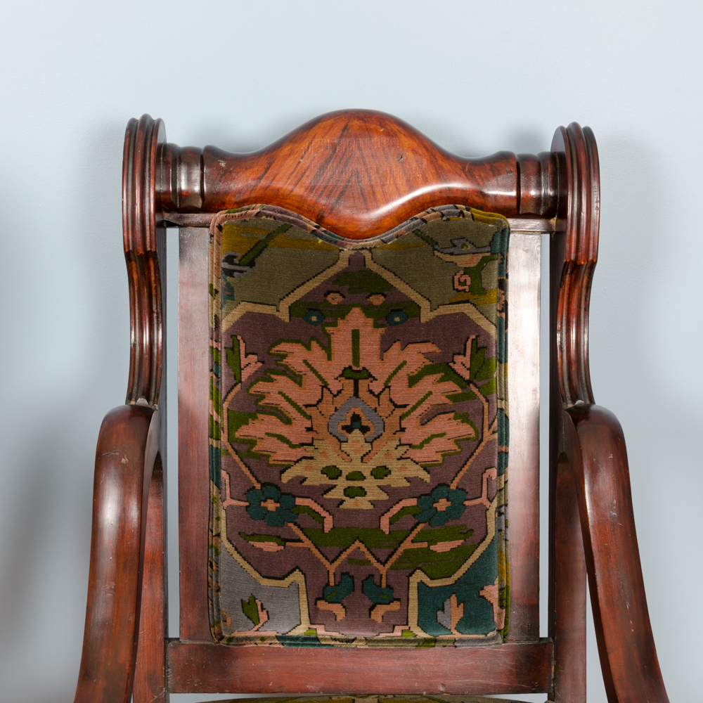 Antique Colonial-Revival Armchairs