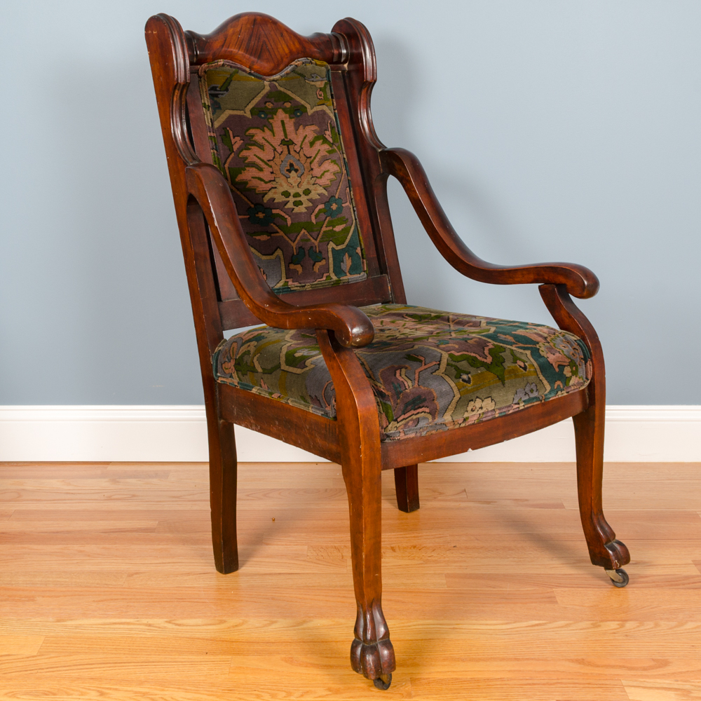 Antique Colonial-Revival Armchairs